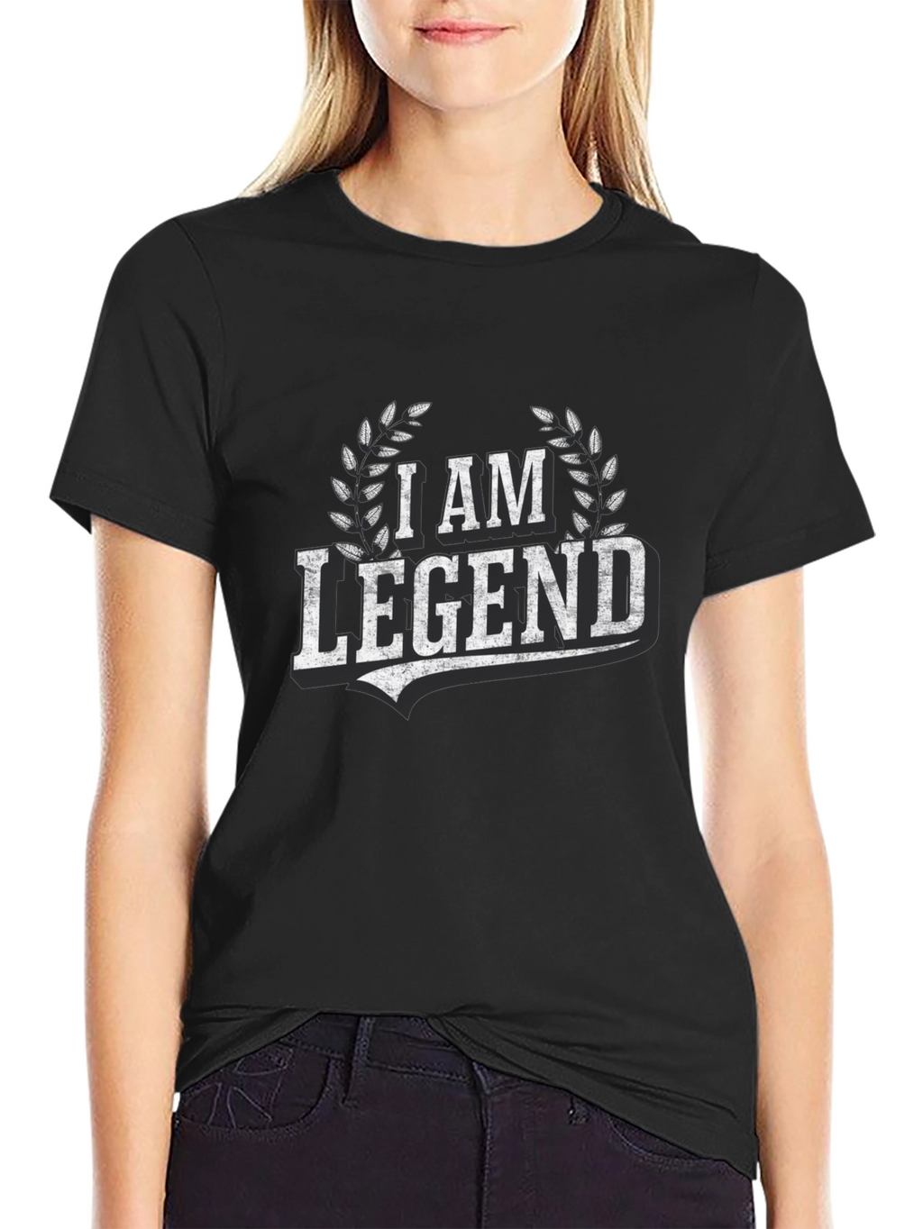 I am Legend Graphic Tee - Mens Black T-Shirt