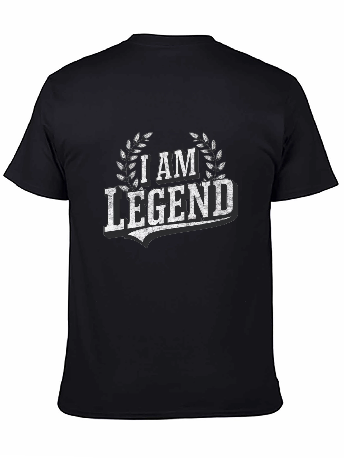 I am Legend Graphic Tee - Mens Black T-Shirt