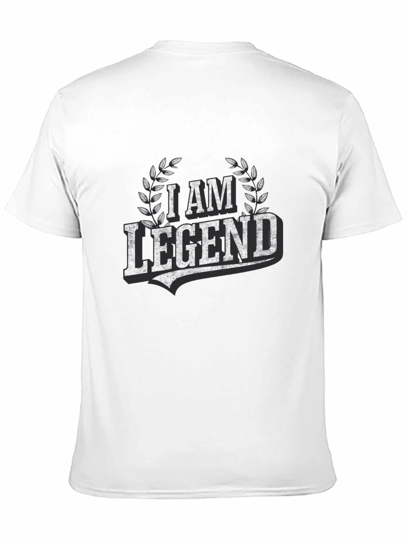 I am Legend Graphic Tee - Mens Black T-Shirt