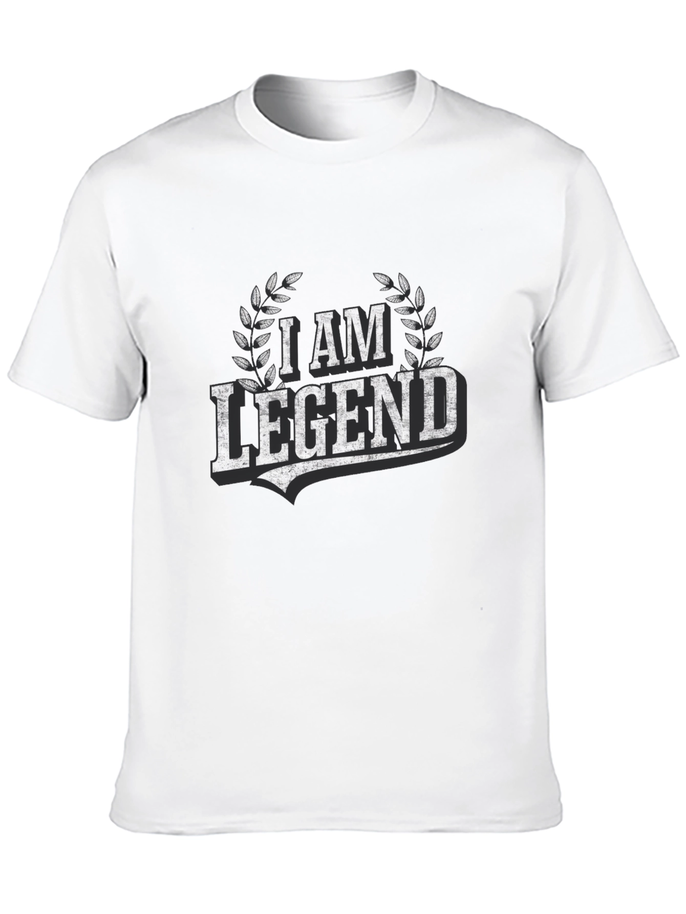 I am Legend Graphic Tee - Mens Black T-Shirt