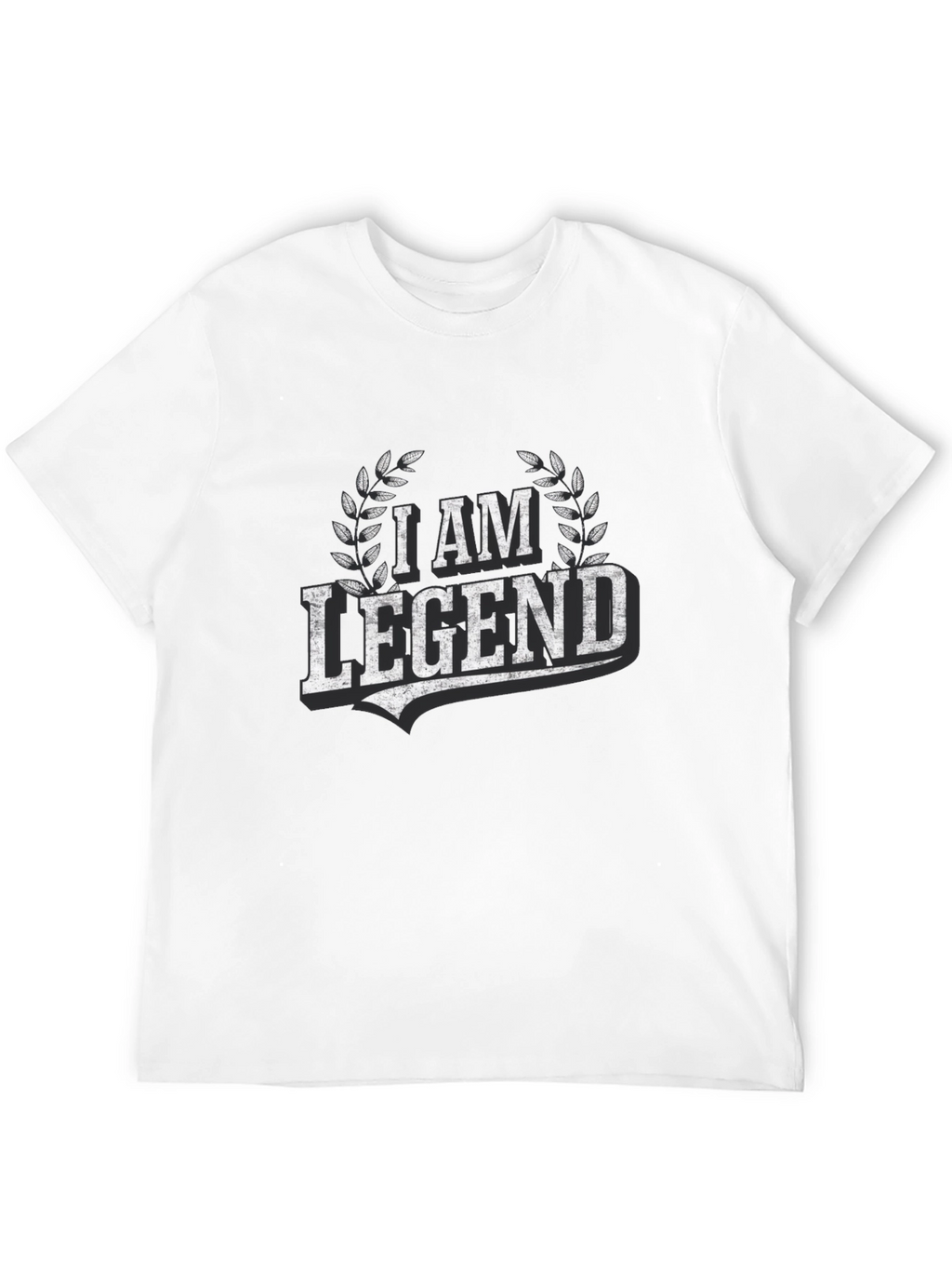 I am Legend Graphic Tee - Mens Black T-Shirt