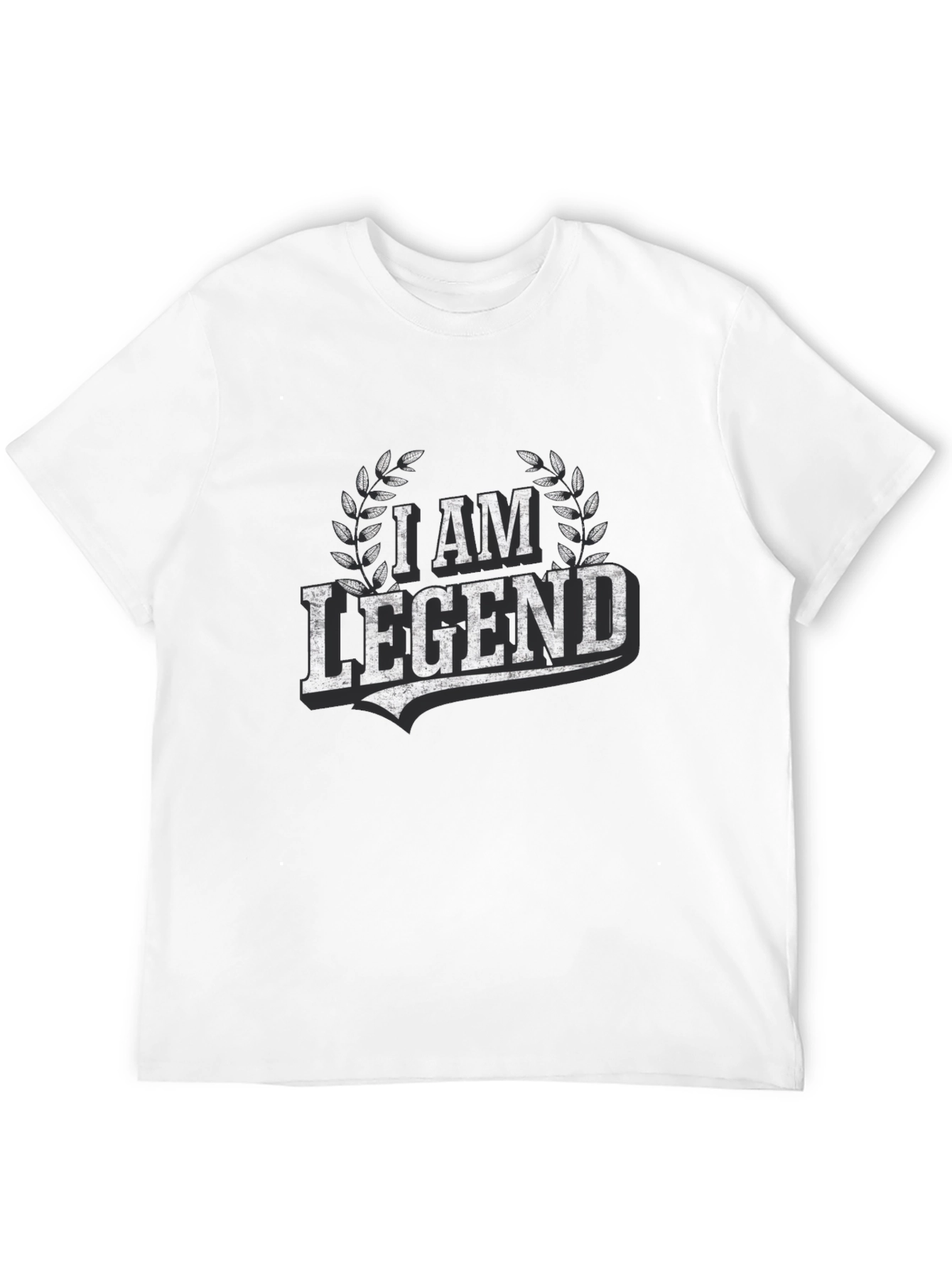 I am Legend Graphic Tee - Mens Black T-Shirt