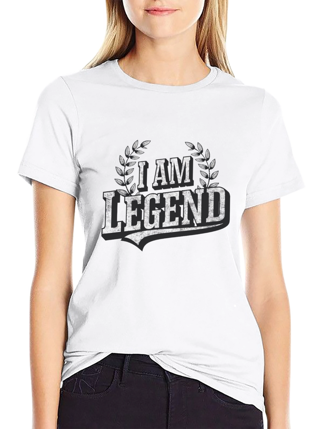 I am Legend Graphic Tee - Mens Black T-Shirt