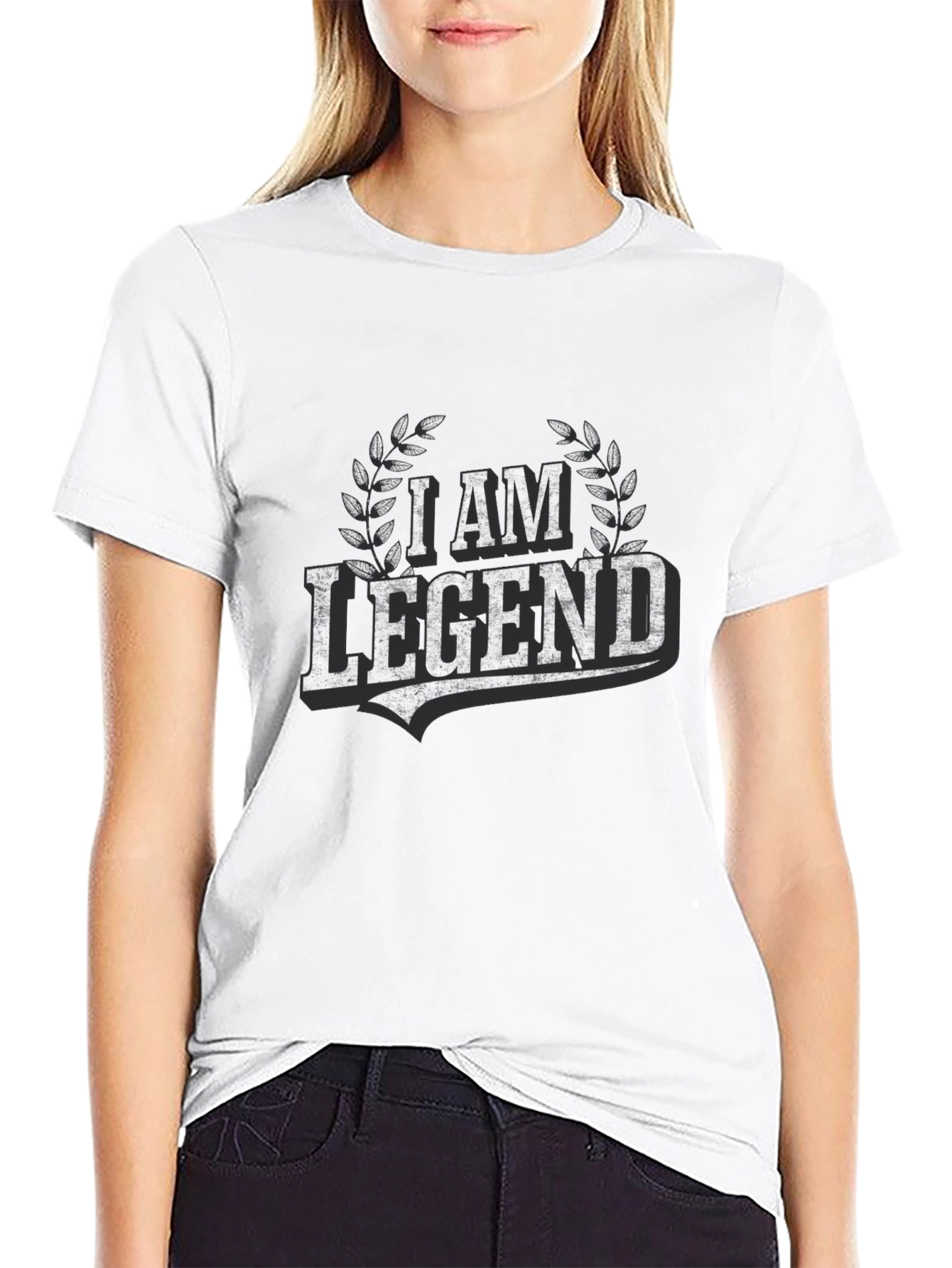 I am Legend Graphic Tee - Mens Black T-Shirt