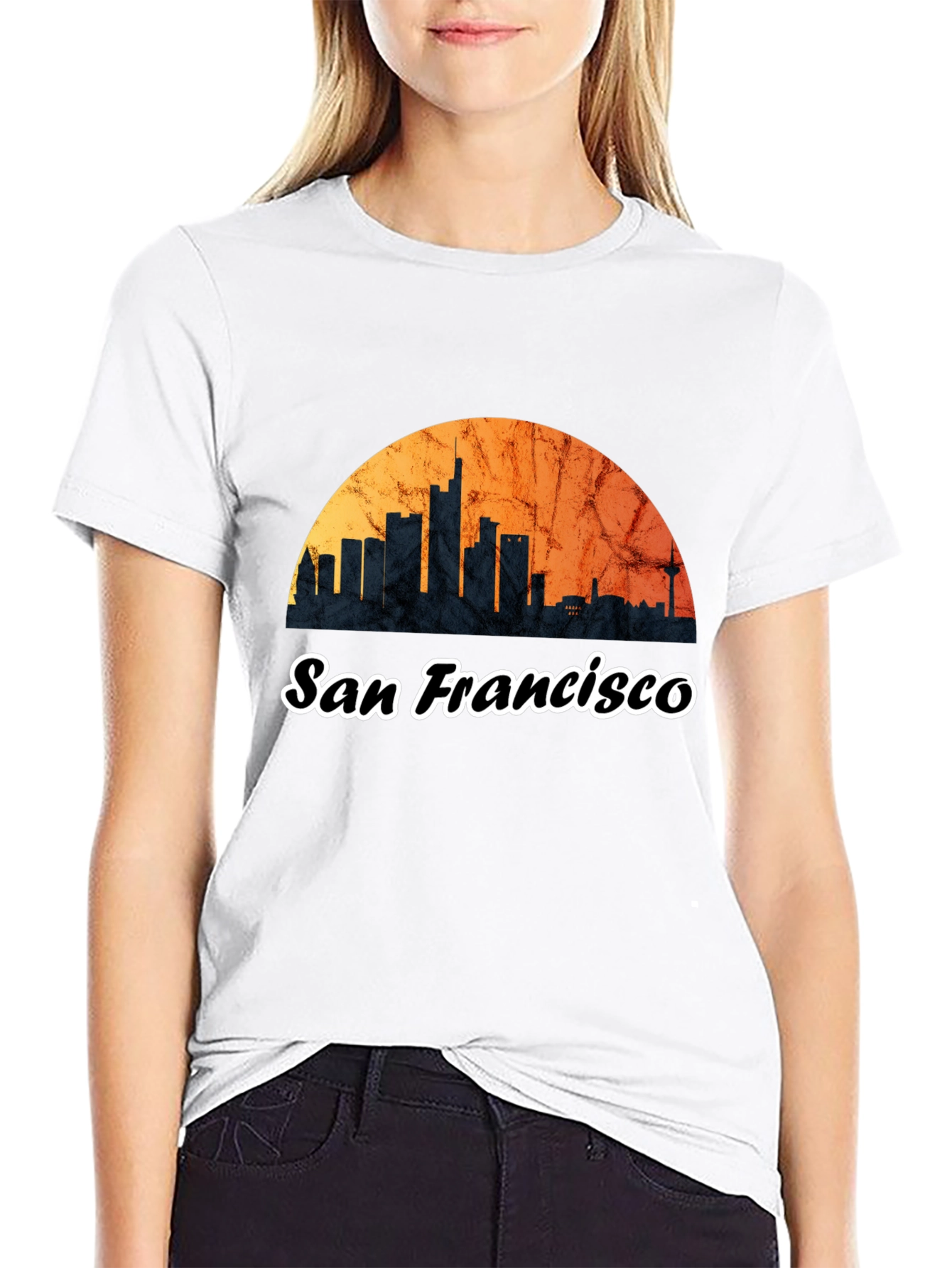 San Francisco Skyline Graphic Tee