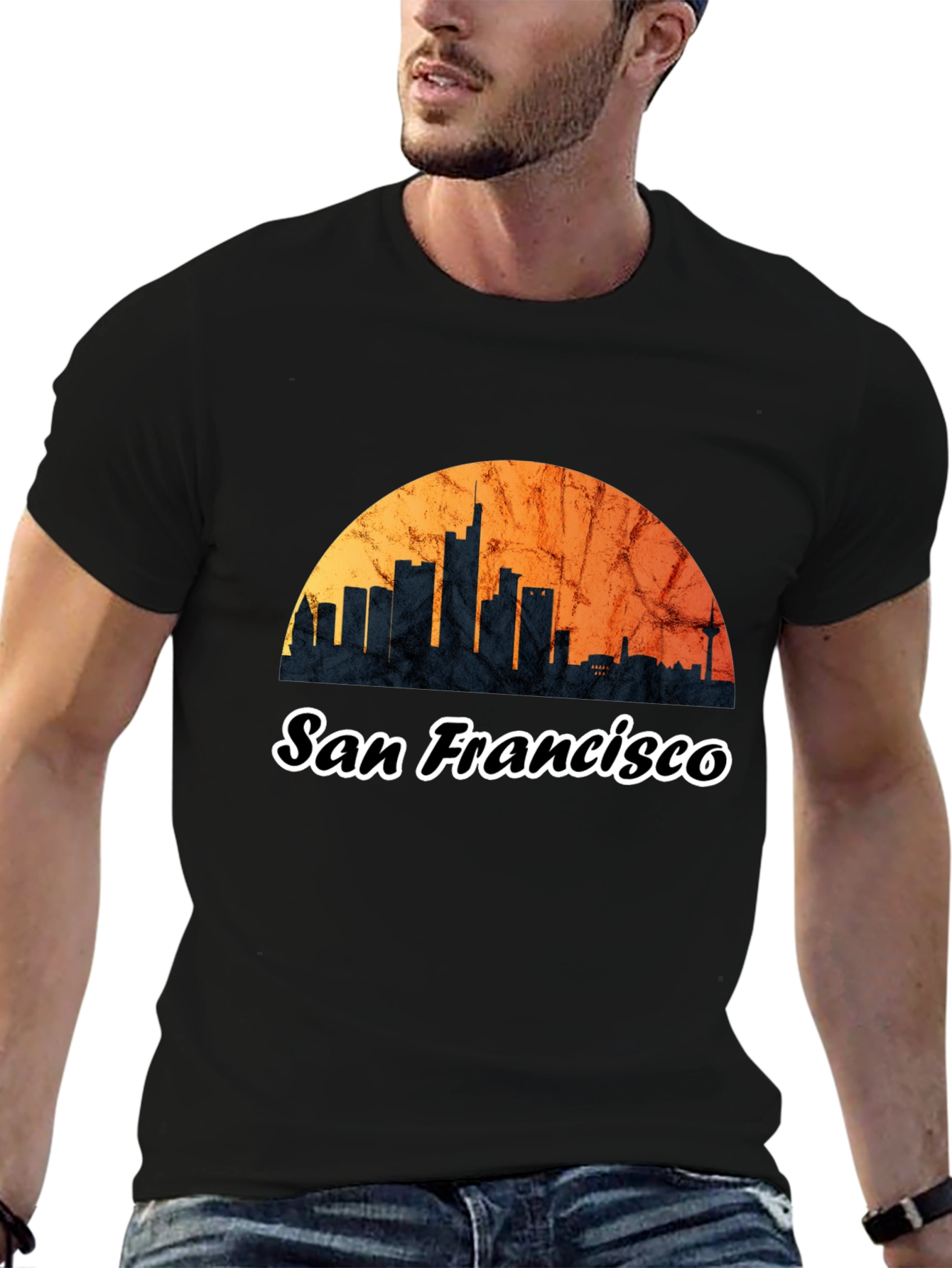 San Francisco Skyline Graphic Tee