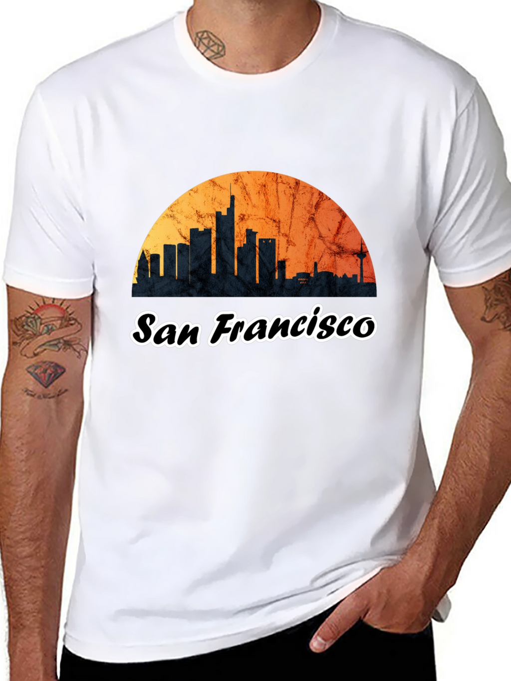 San Francisco Skyline Graphic Tee