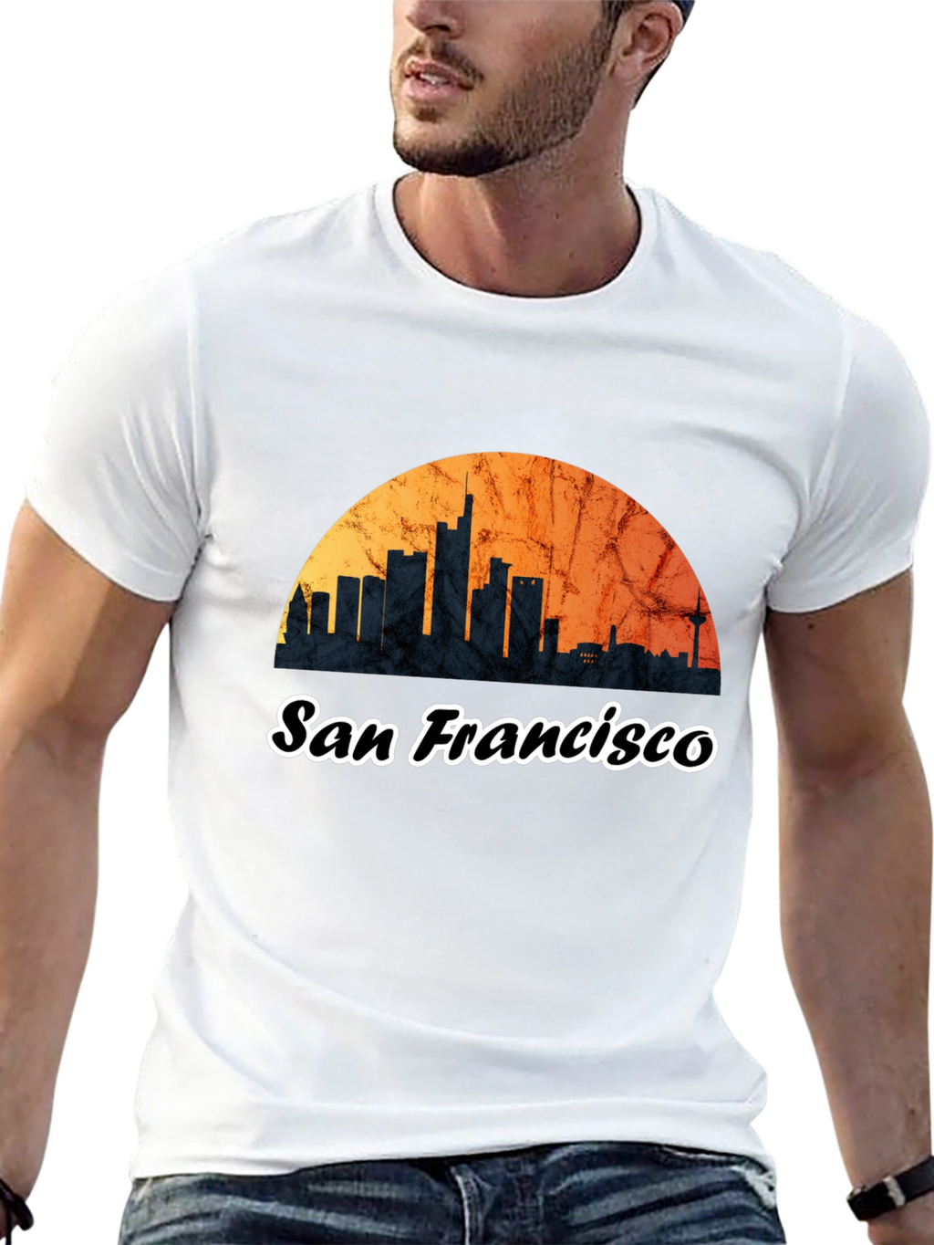 San Francisco Skyline Graphic Tee