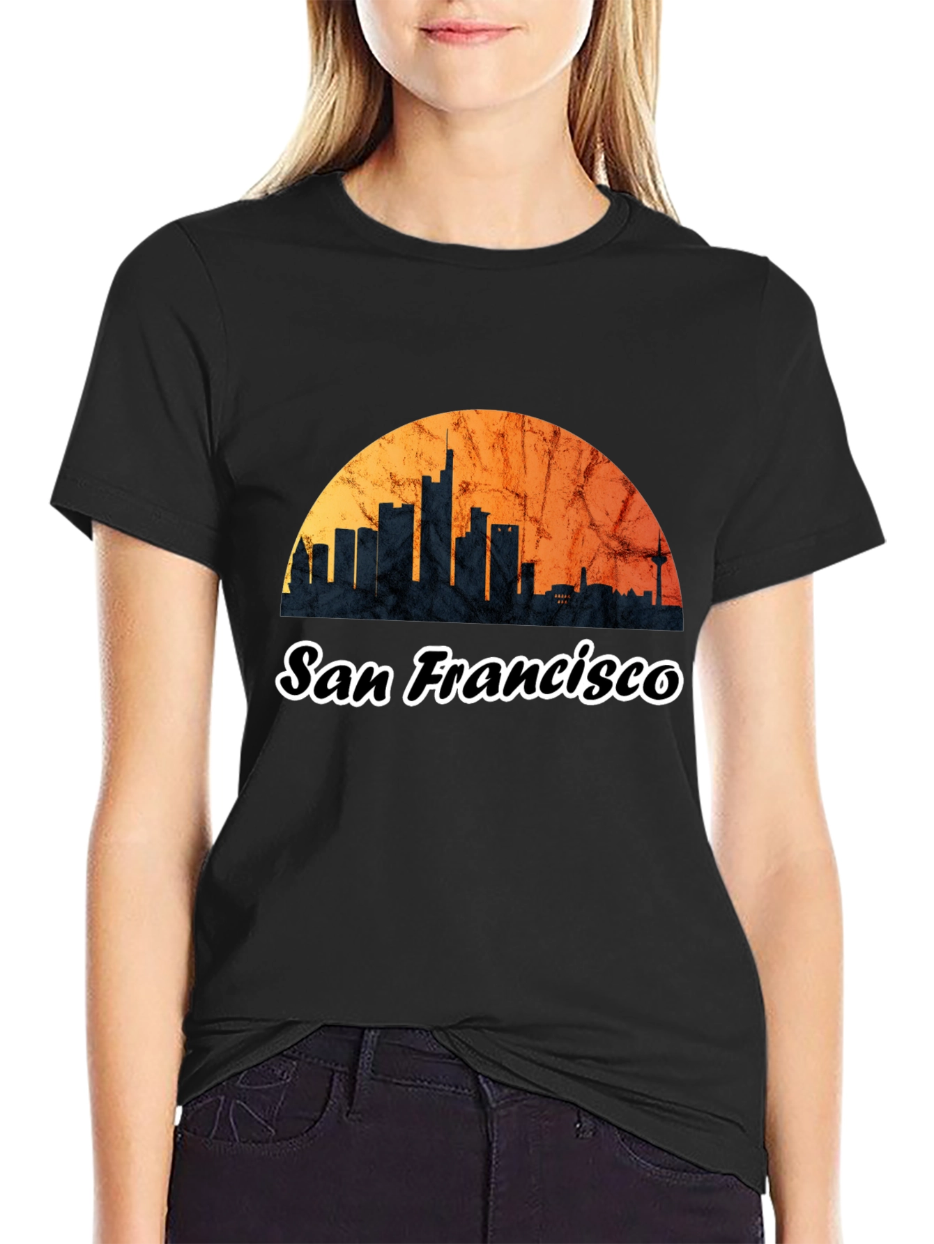 San Francisco Skyline Graphic Tee