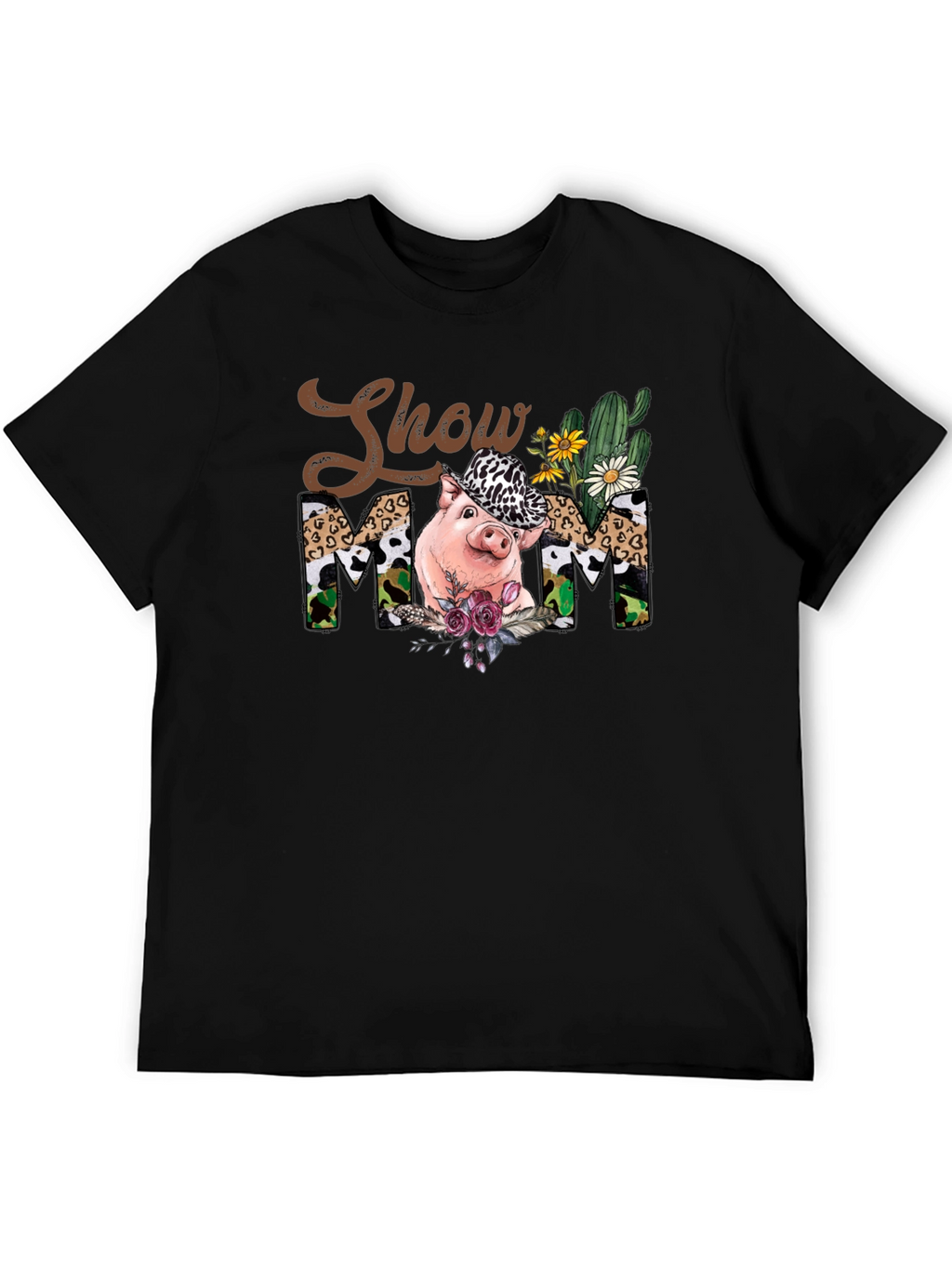 Show Mom Pig T-Shirt - Unisex