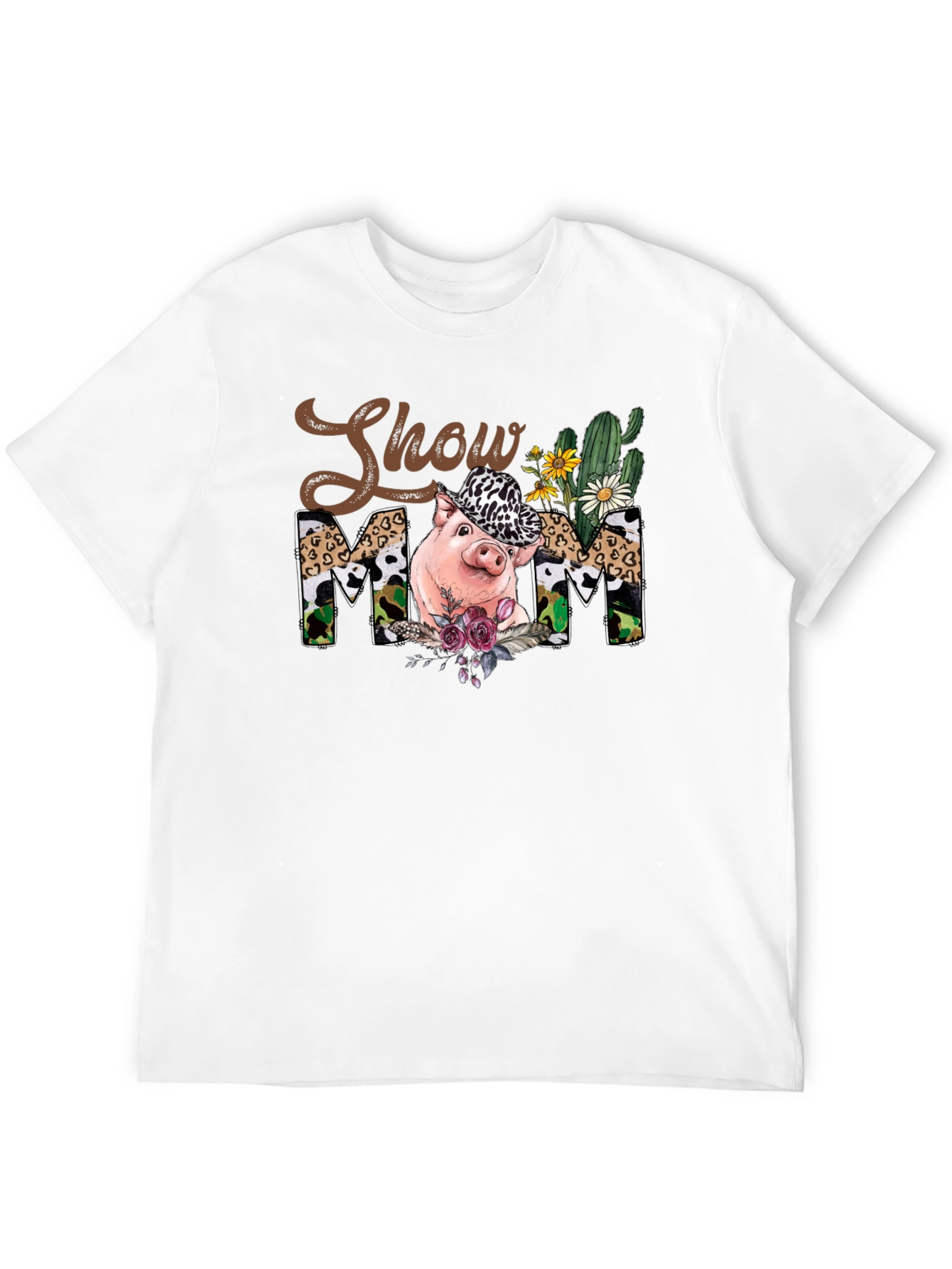 Show Mom Pig T-Shirt - Unisex