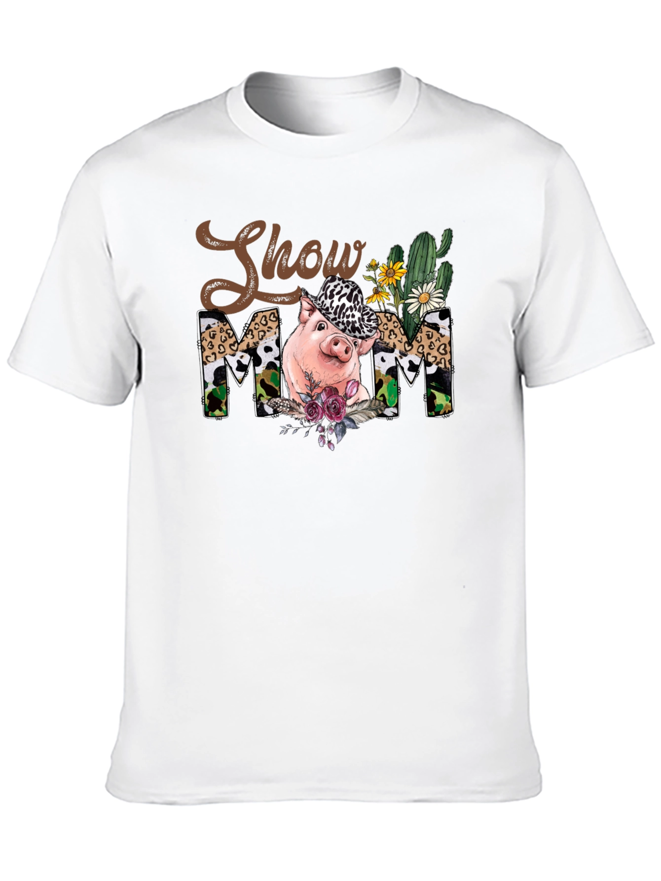 Show Mom Pig T-Shirt - Unisex