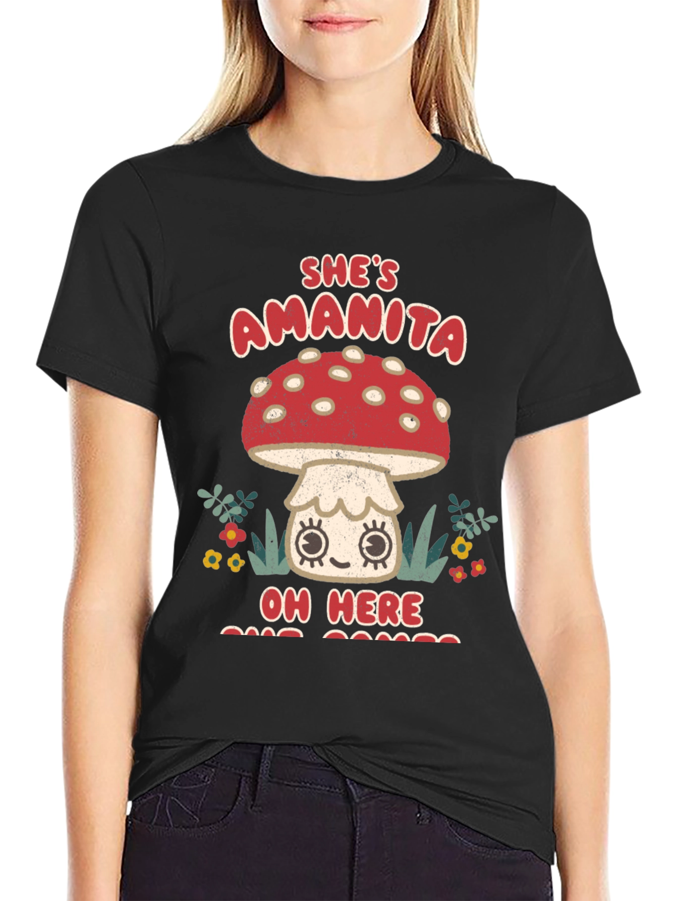 Shes Amanita Oh Here T-Shirt