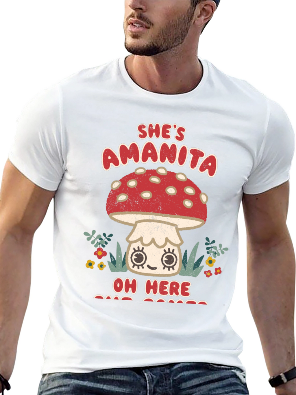 Shes Amanita Oh Here T-Shirt