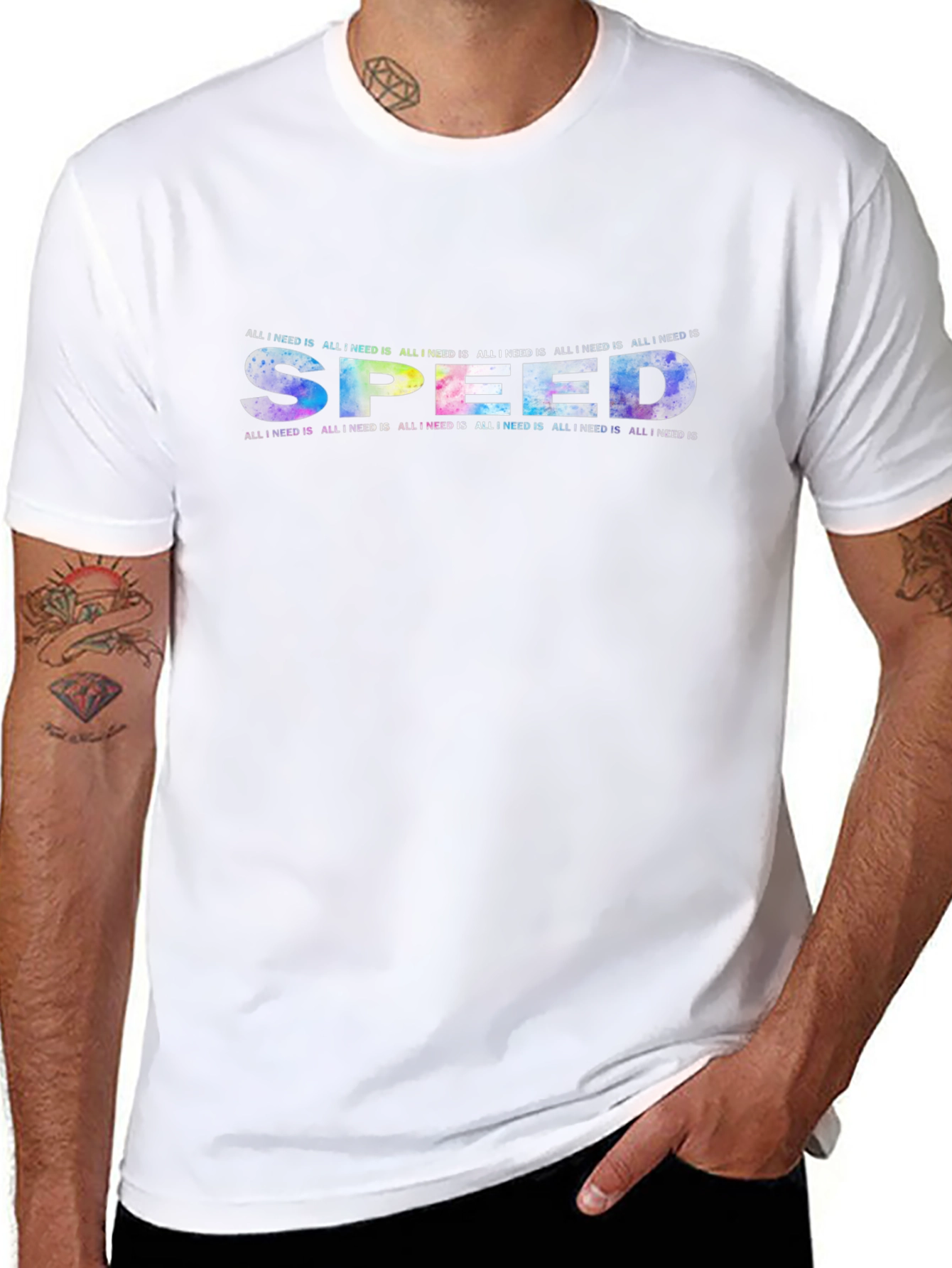 All I Need Is Speed Graphic T-Shirt