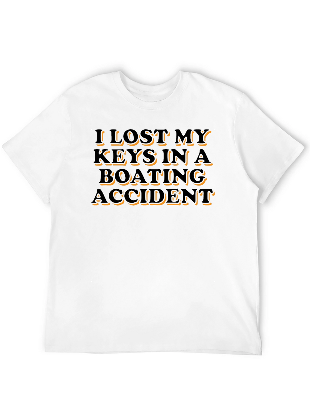 Lost Keys Boating Accident Graphic T-Shirt