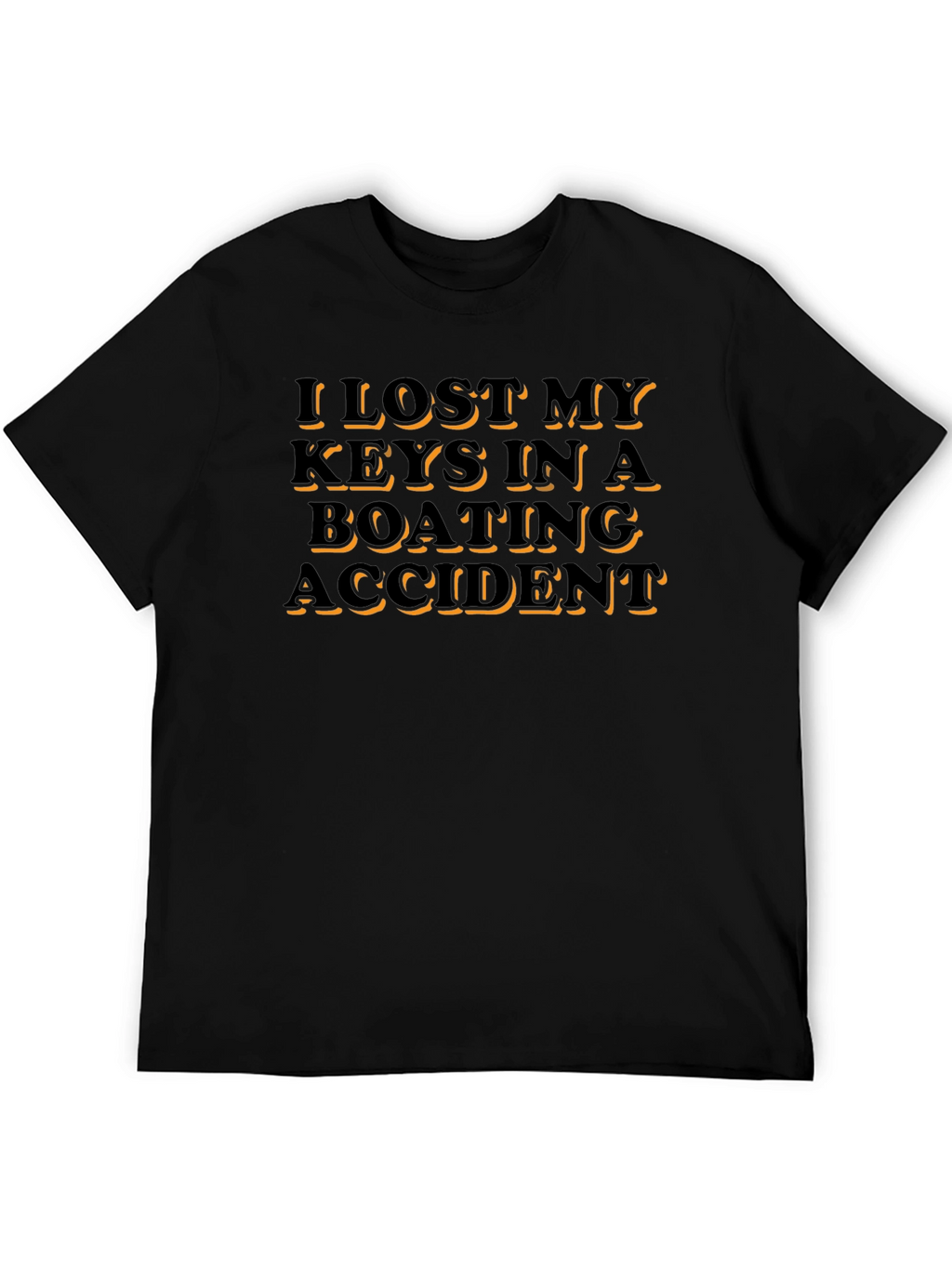 Lost Keys Boating Accident Graphic T-Shirt