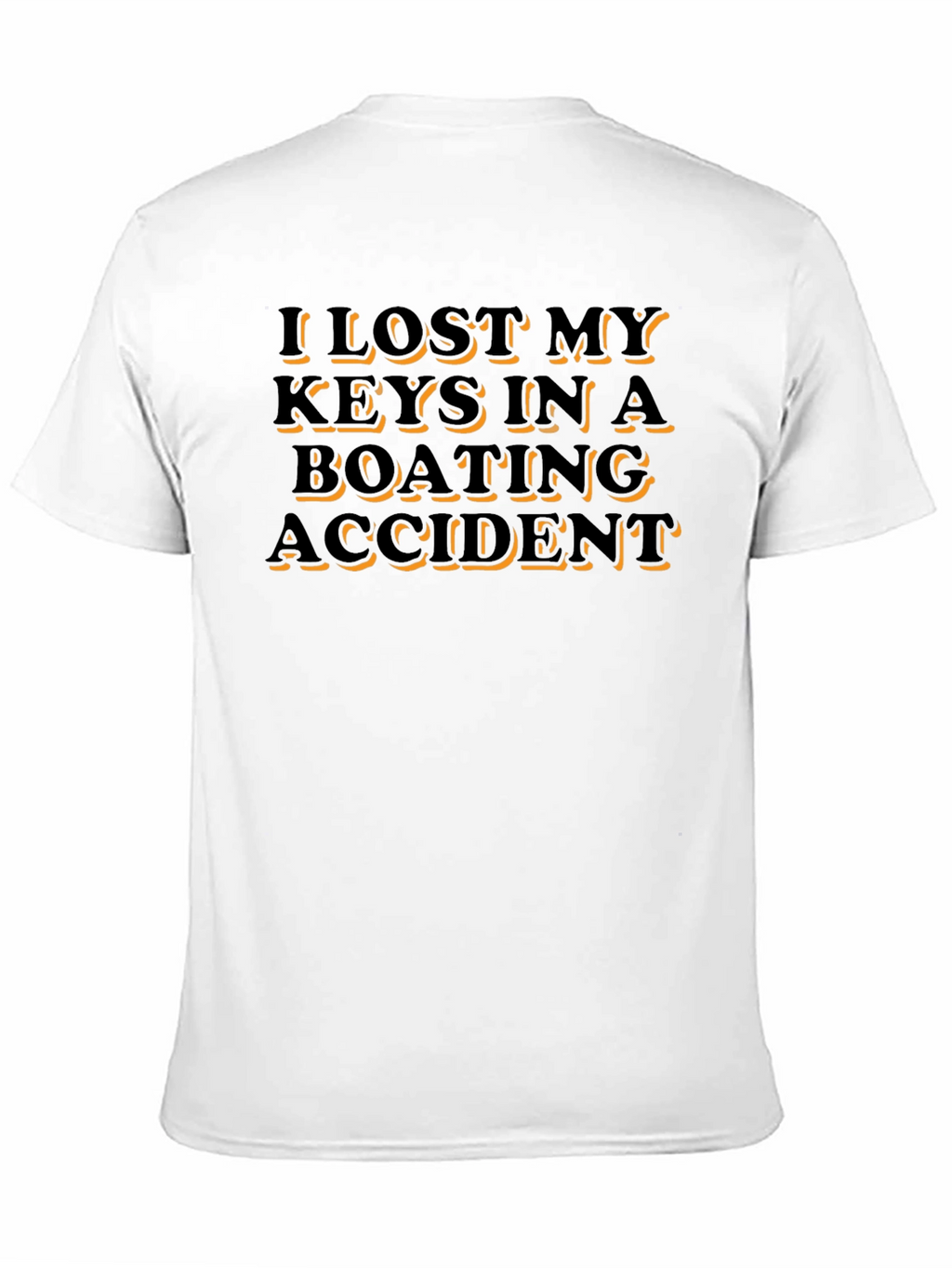 Lost Keys Boating Accident Graphic T-Shirt
