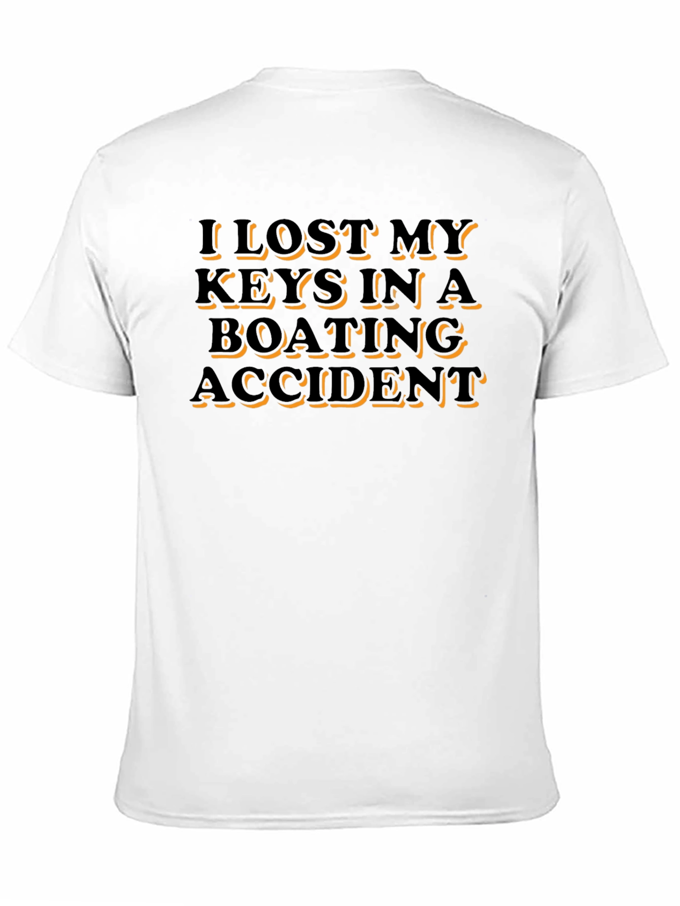 Lost Keys Boating Accident Graphic T-Shirt