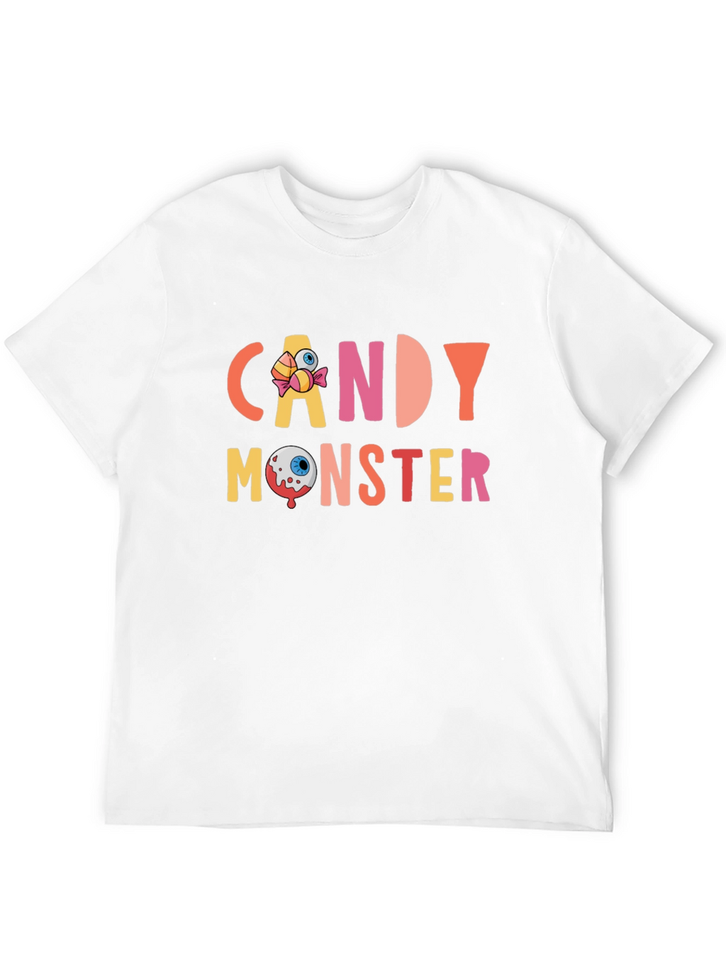 Candy Monster Graphic Tee - Halloween Fun!