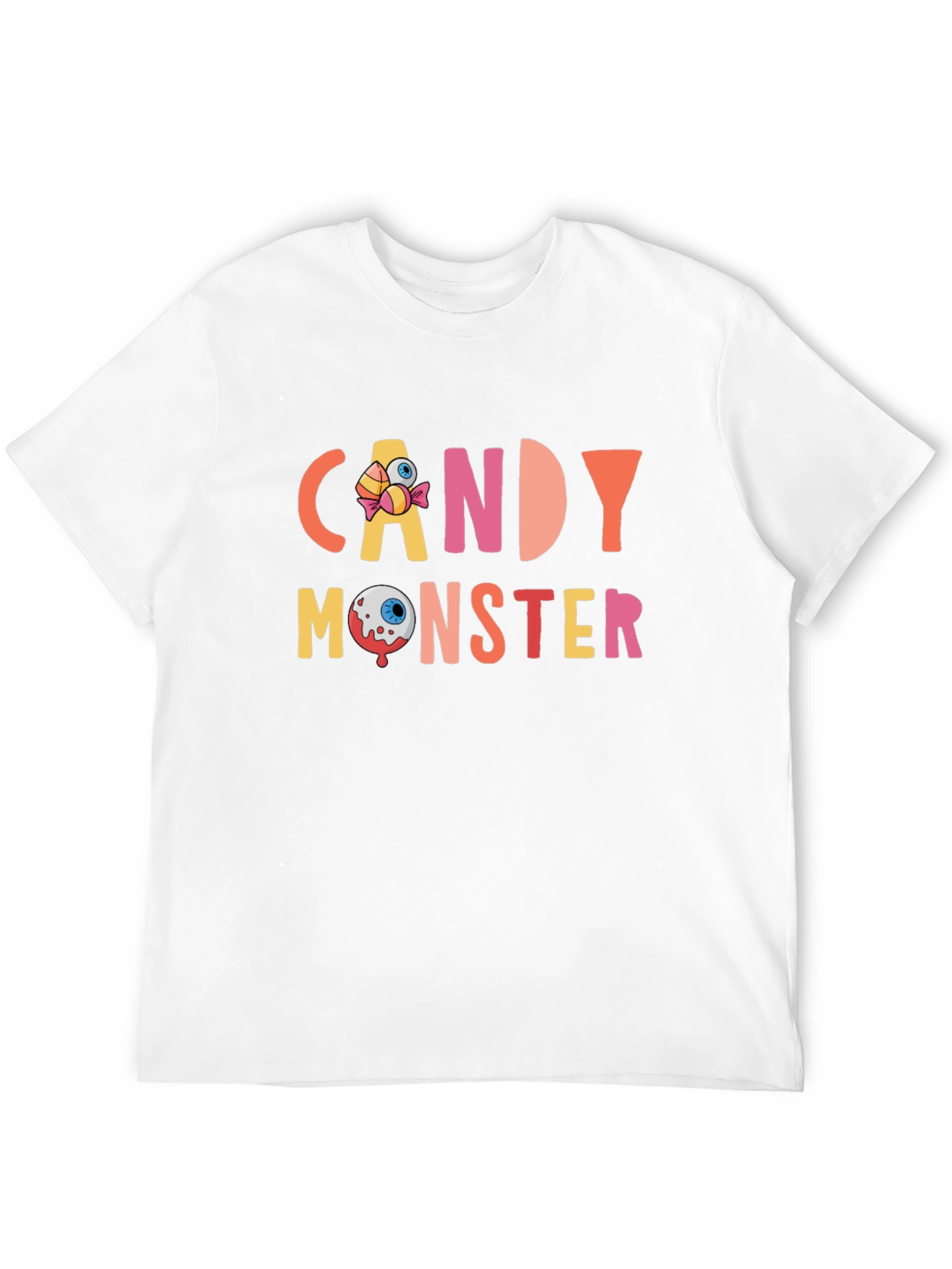 Candy Monster Graphic Tee - Halloween Fun!