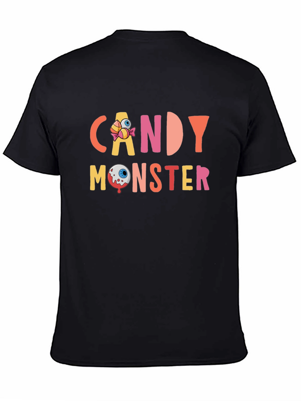 Candy Monster Graphic Tee - Halloween Fun!