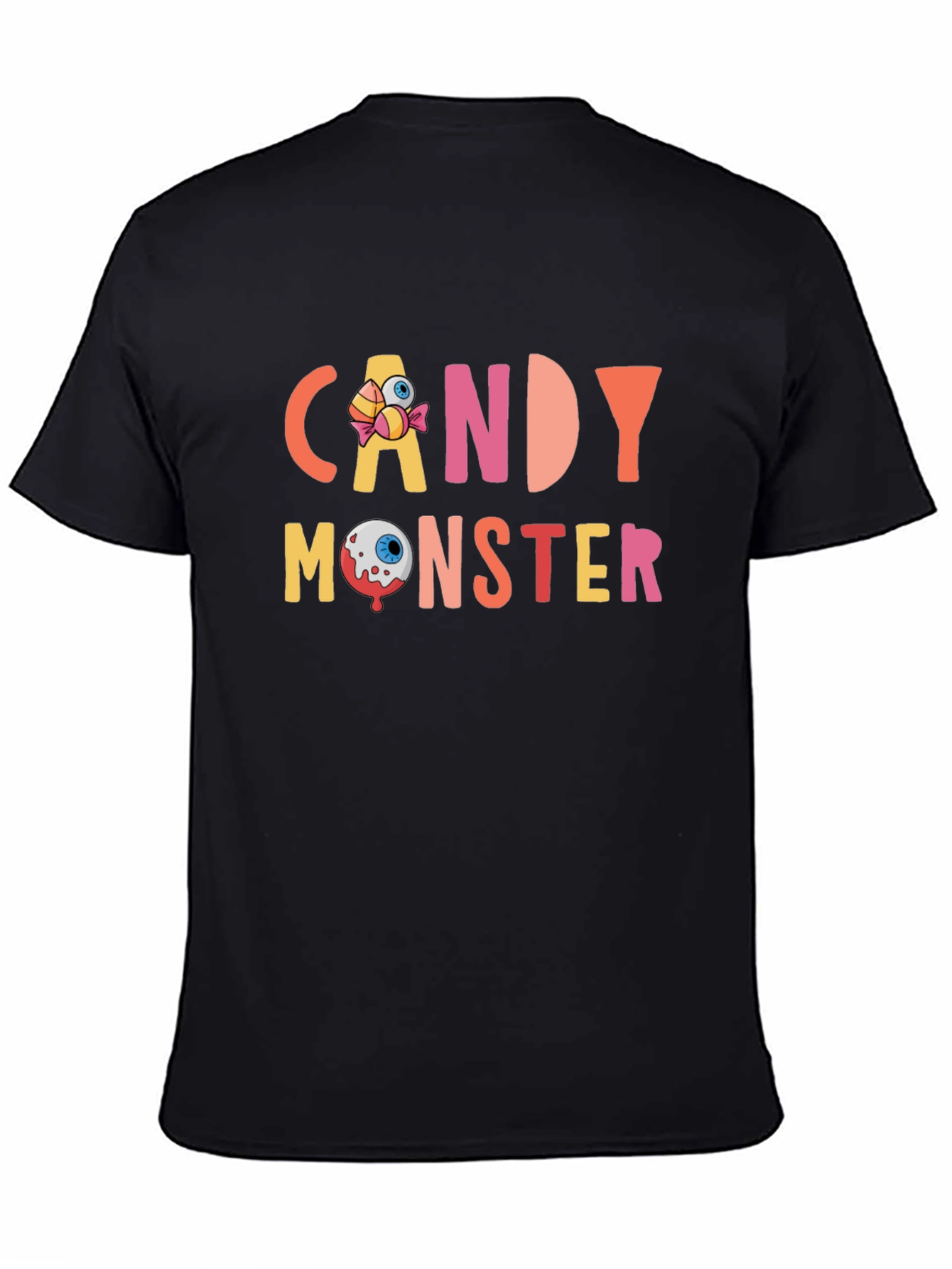 Candy Monster Graphic Tee - Halloween Fun!