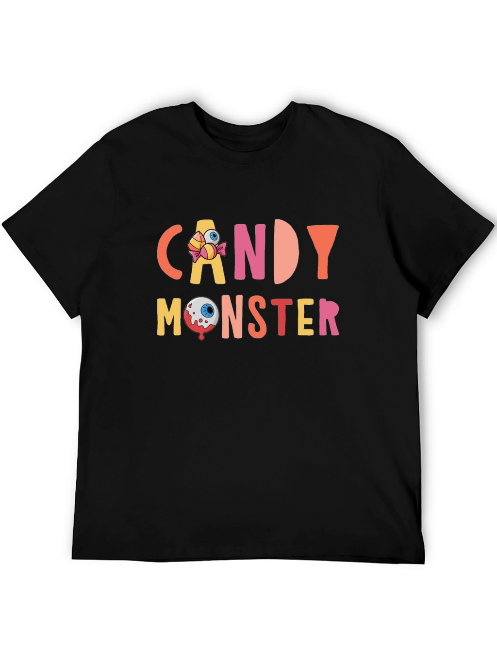 Candy Monster Graphic Tee - Halloween Fun!