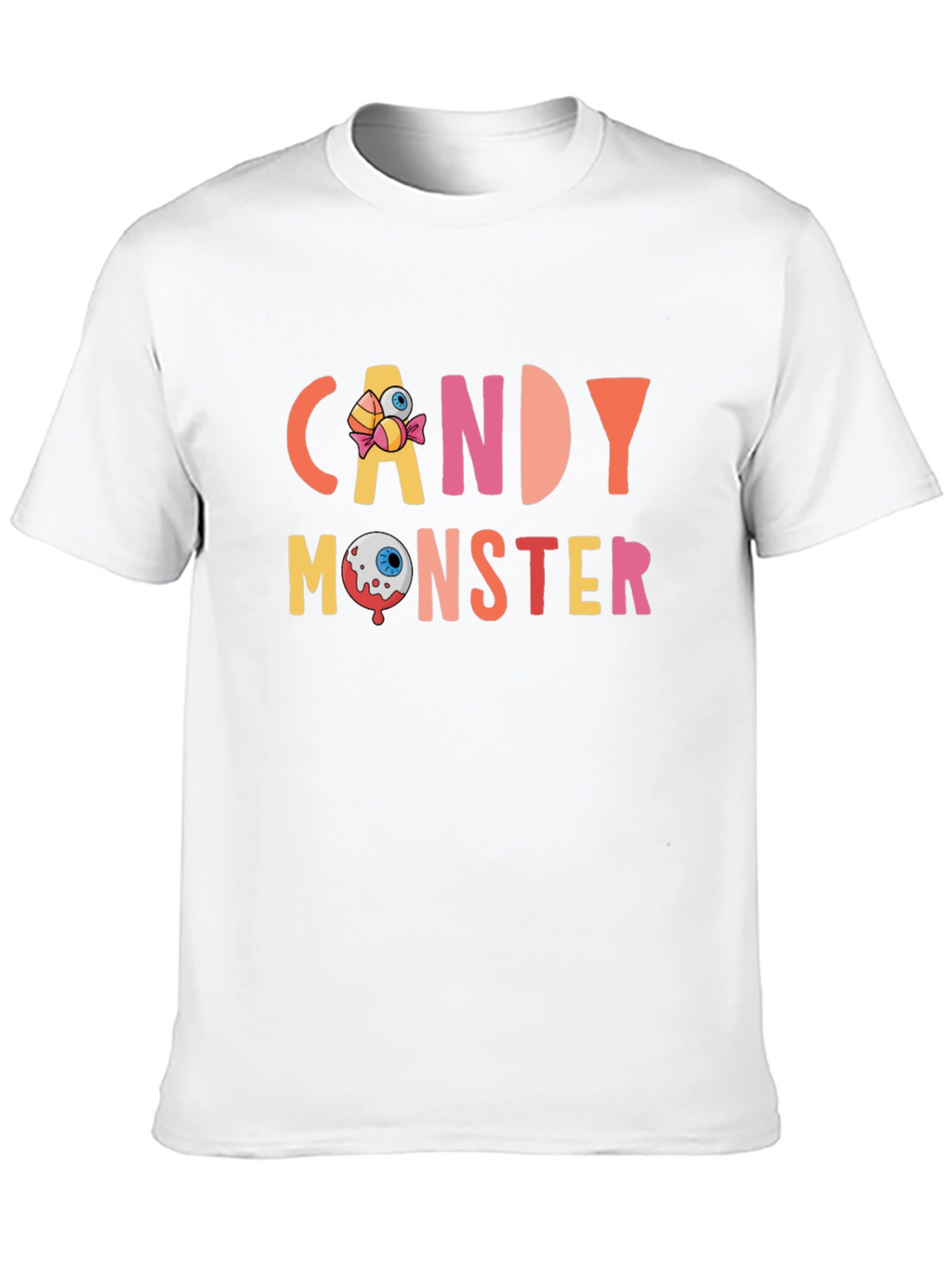 Candy Monster Graphic Tee - Halloween Fun!