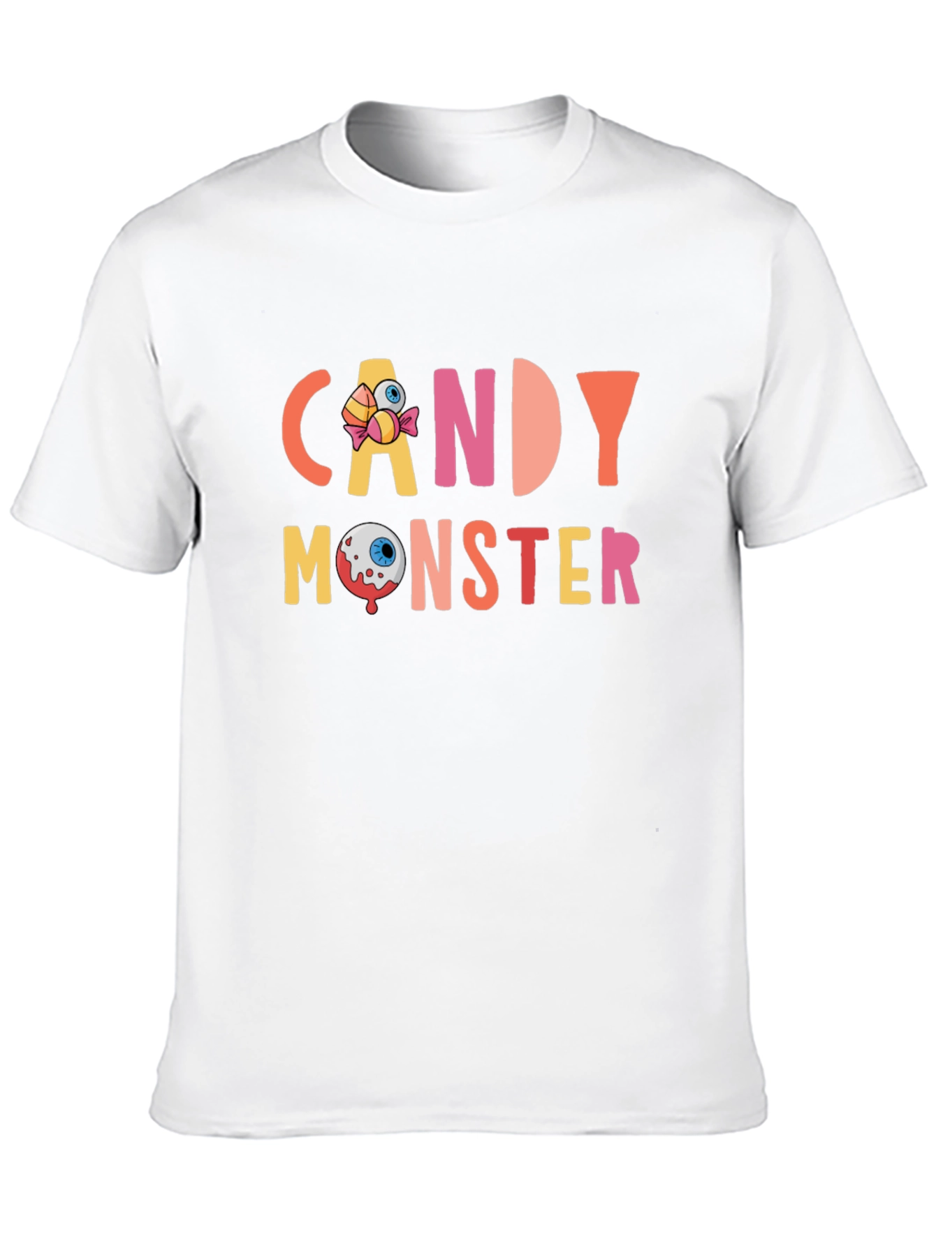 Candy Monster Graphic Tee - Halloween Fun!