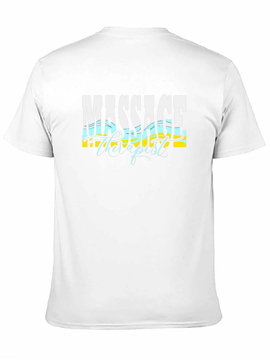 Massage Therapist Graphic Tee - Black