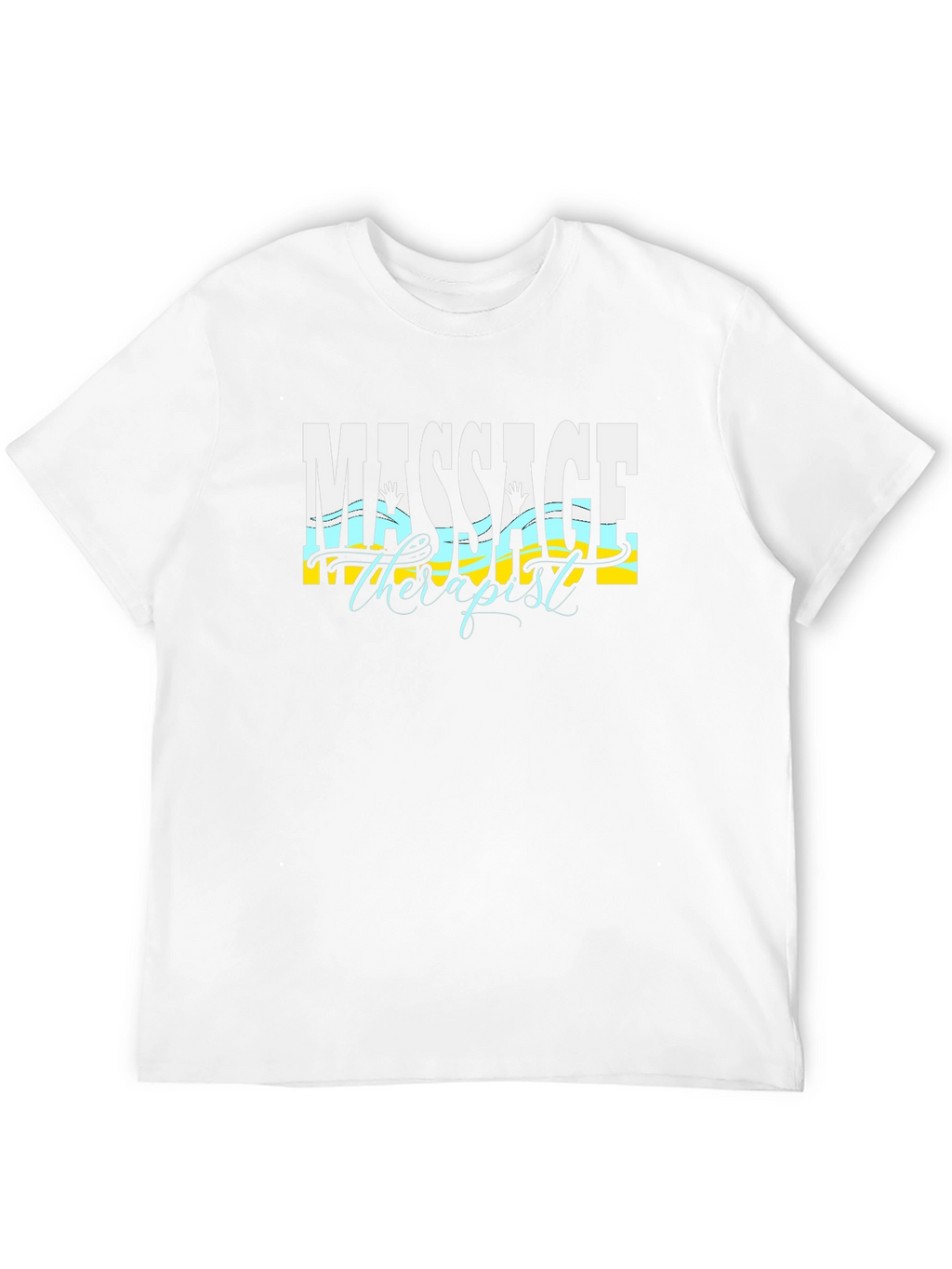 Massage Therapist Graphic Tee - Black