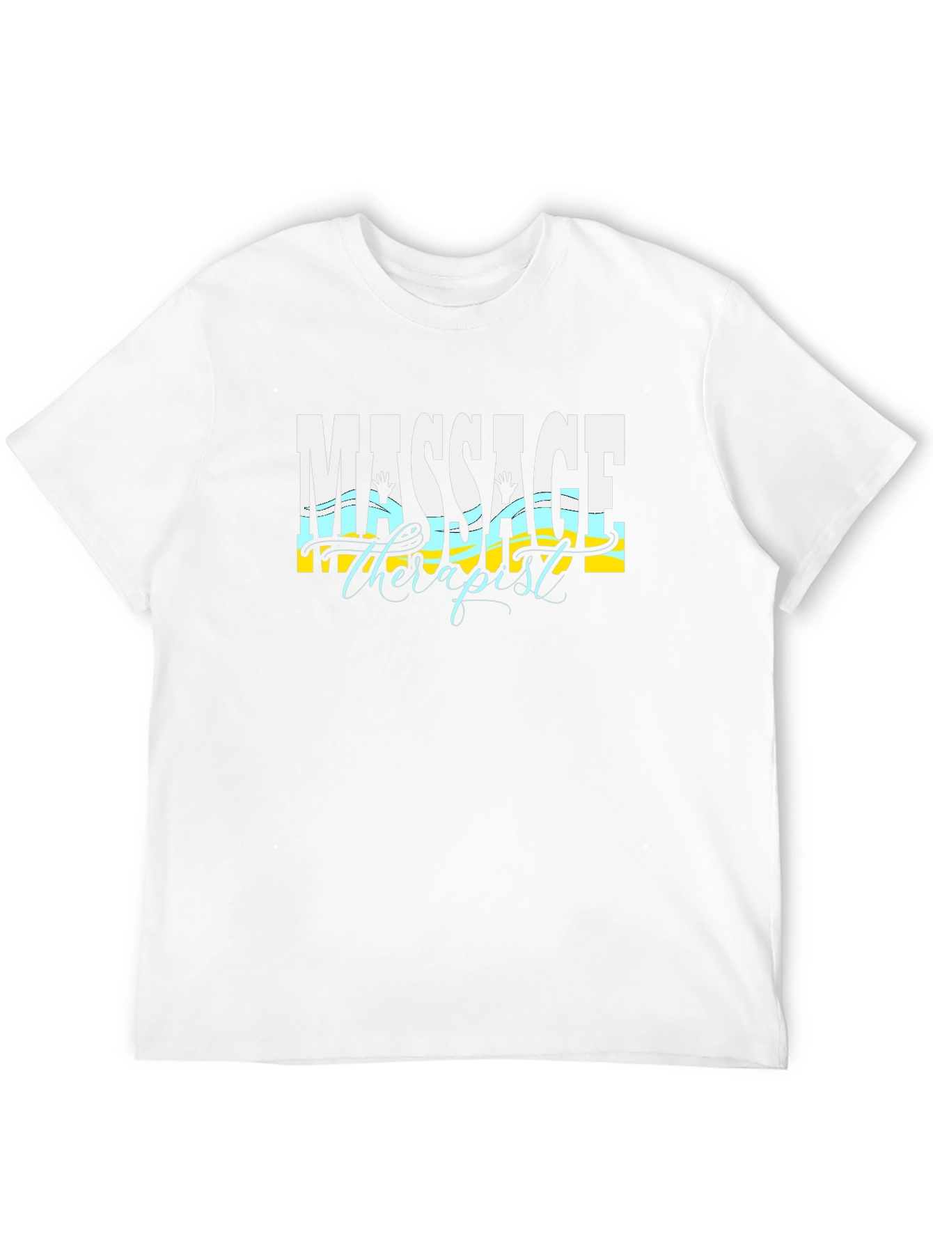 Massage Therapist Graphic Tee - Black