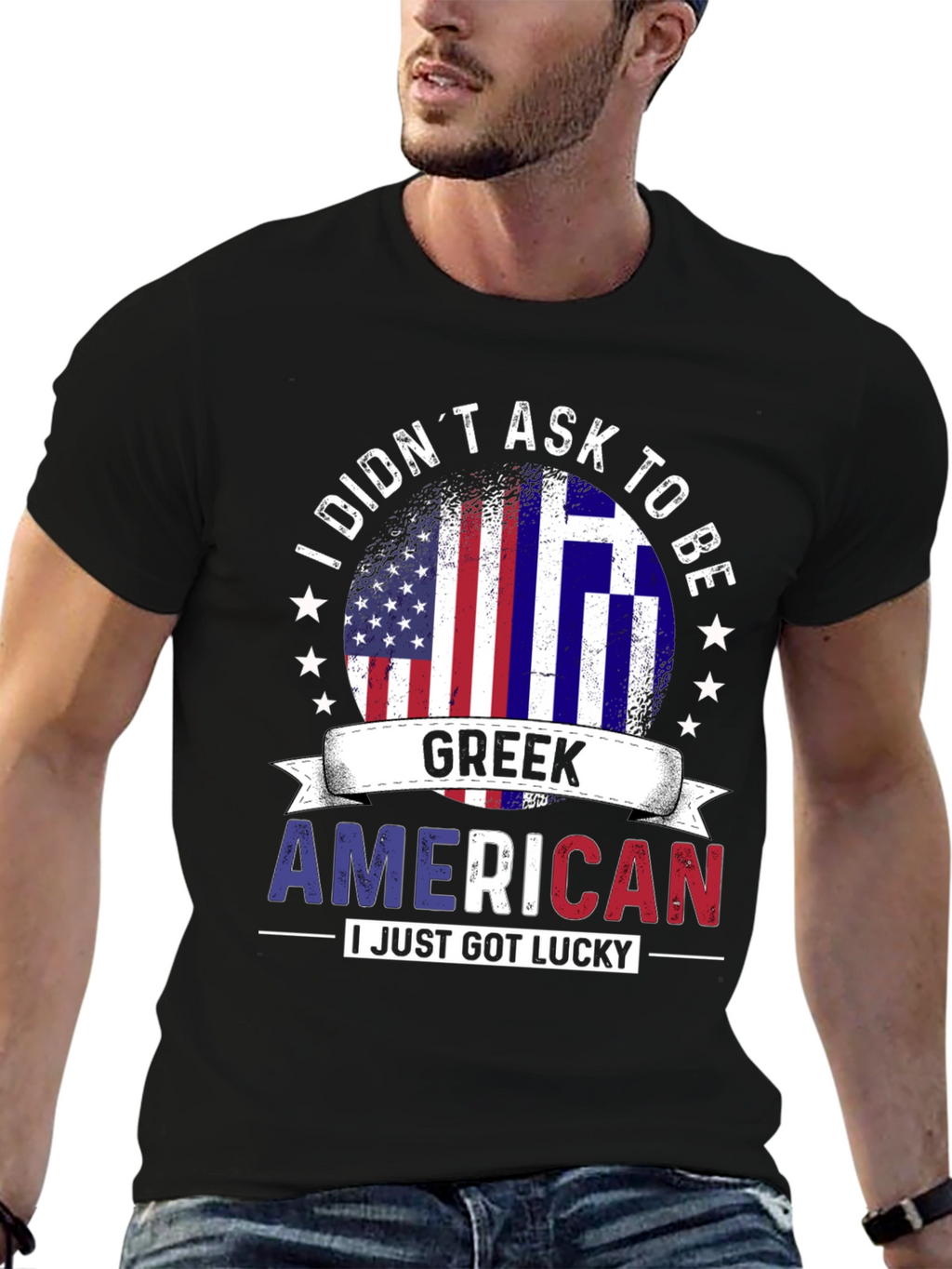 Greek American Pride T-Shirt