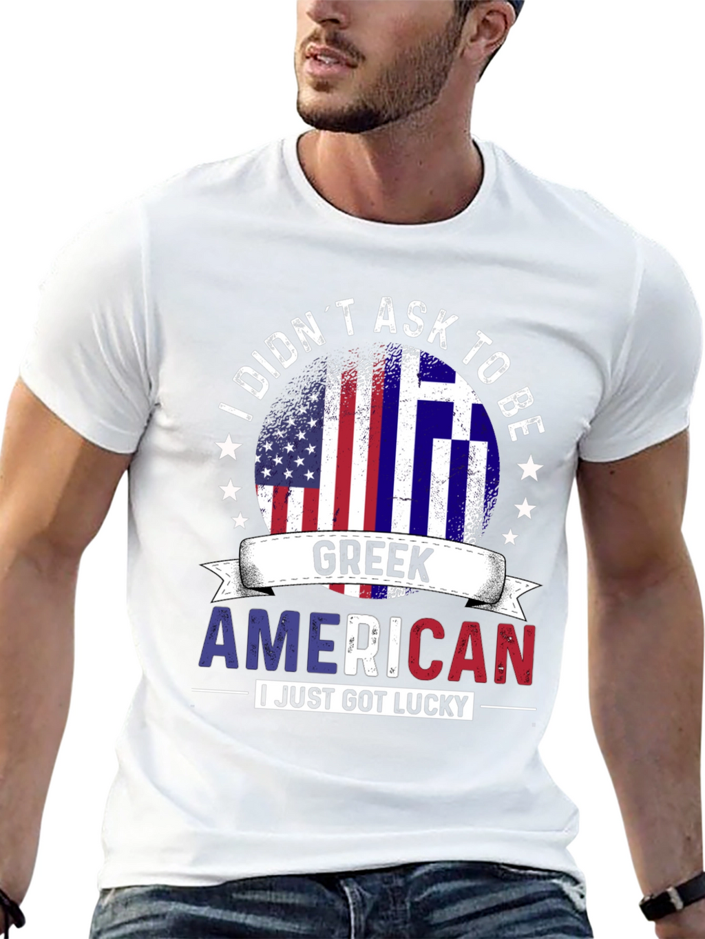 Greek American Pride T-Shirt