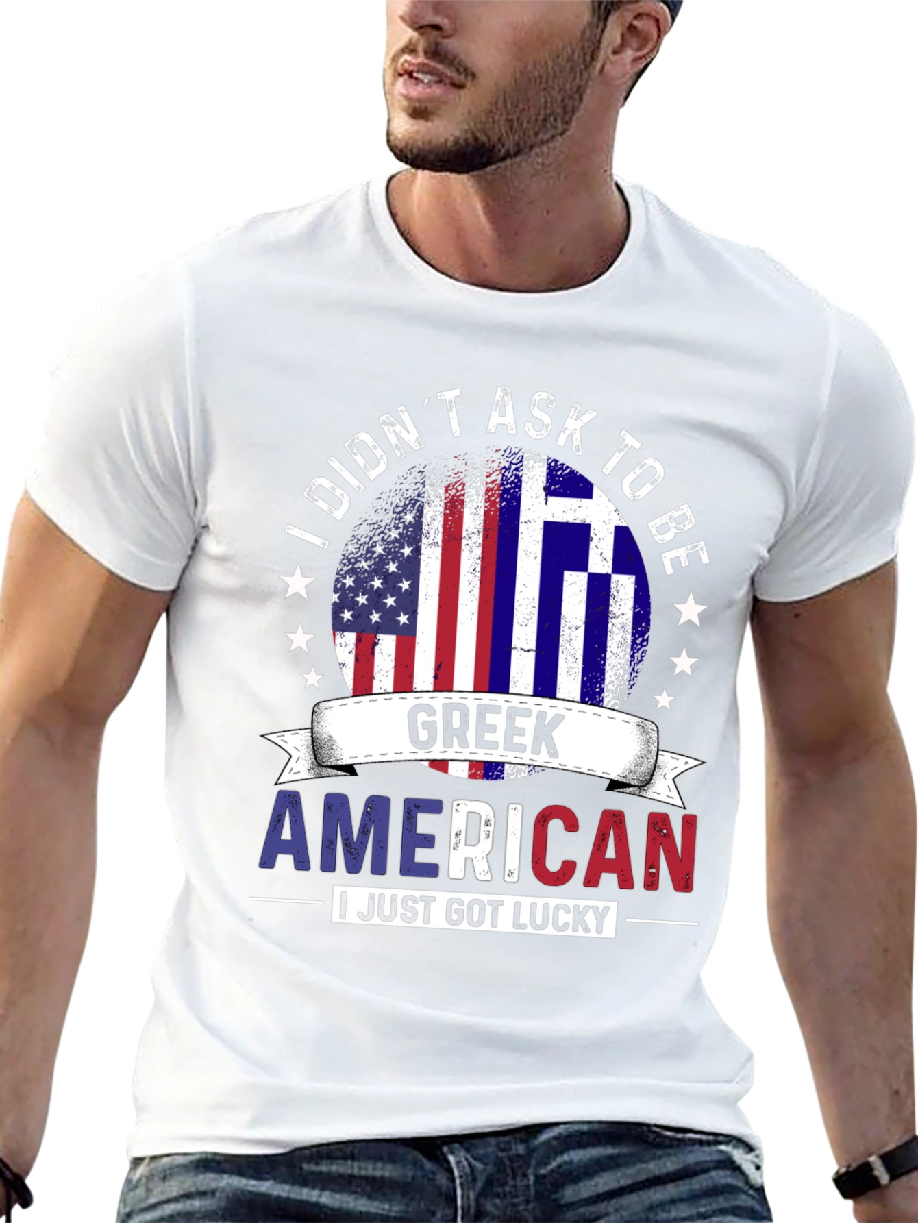 Greek American Pride T-Shirt