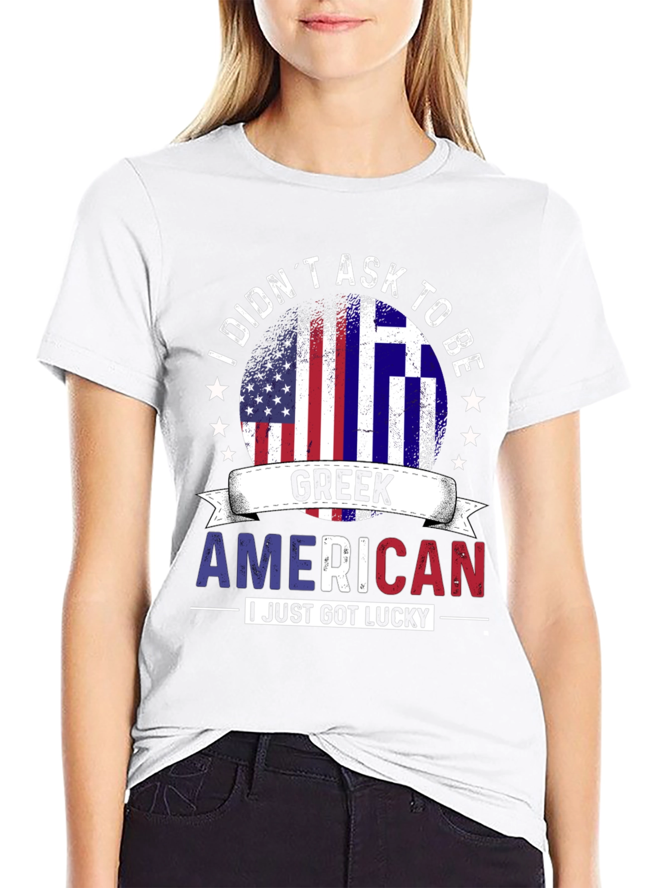 Greek American Pride T-Shirt