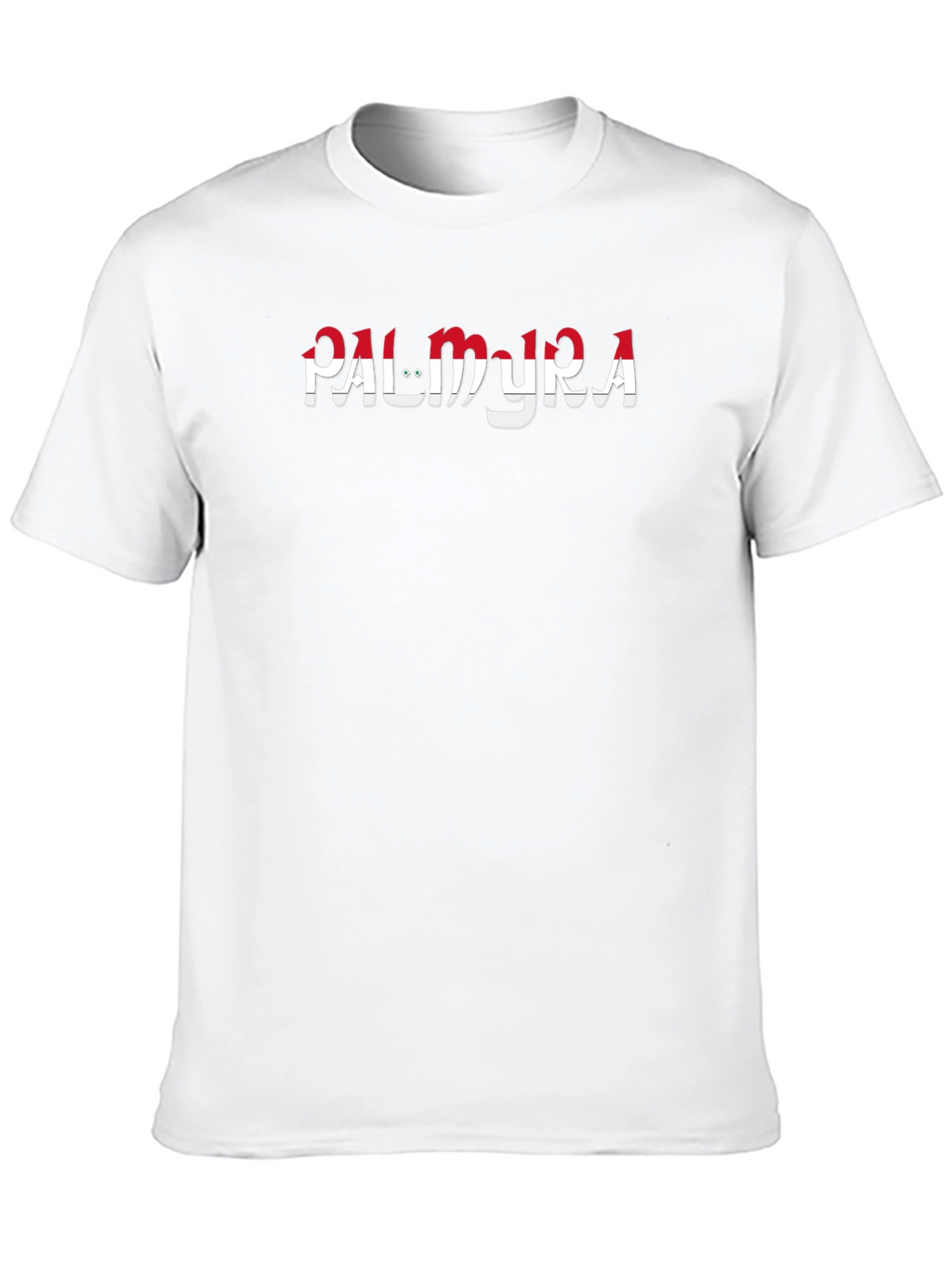 Palmyra Graphic Print Black T-Shirt