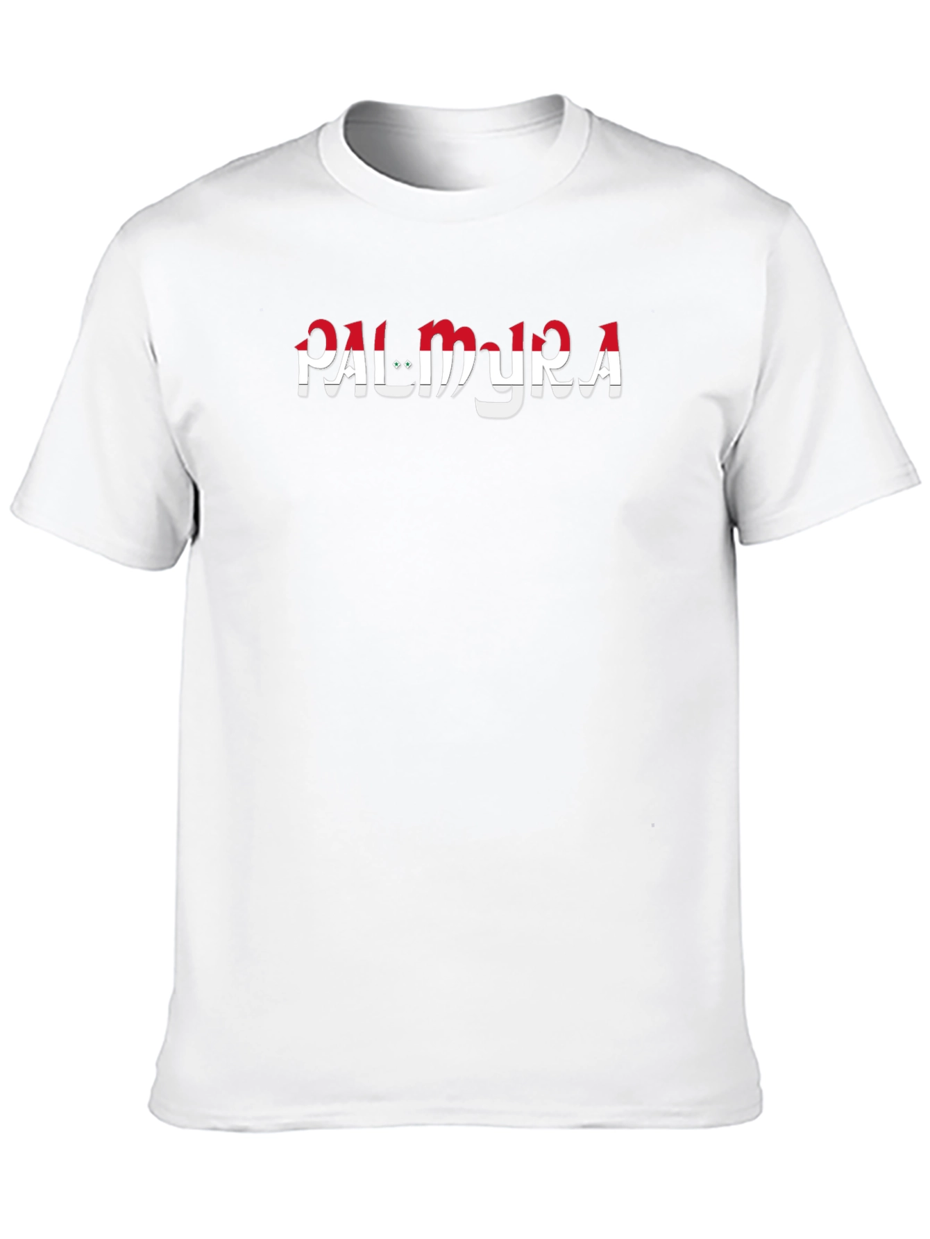 Palmyra Graphic Print Black T-Shirt