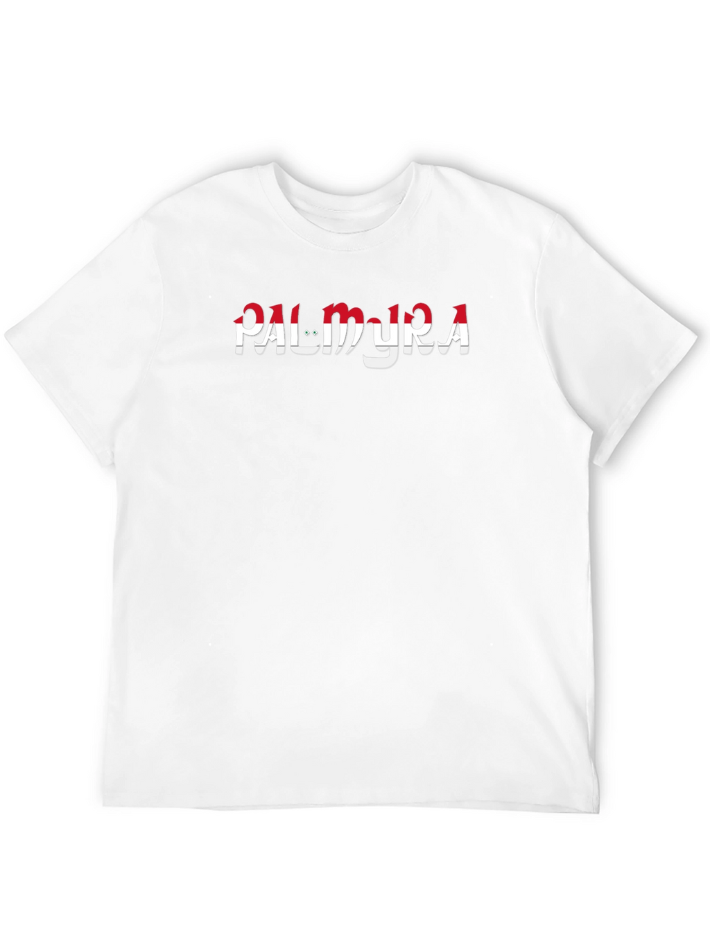 Palmyra Graphic Print Black T-Shirt