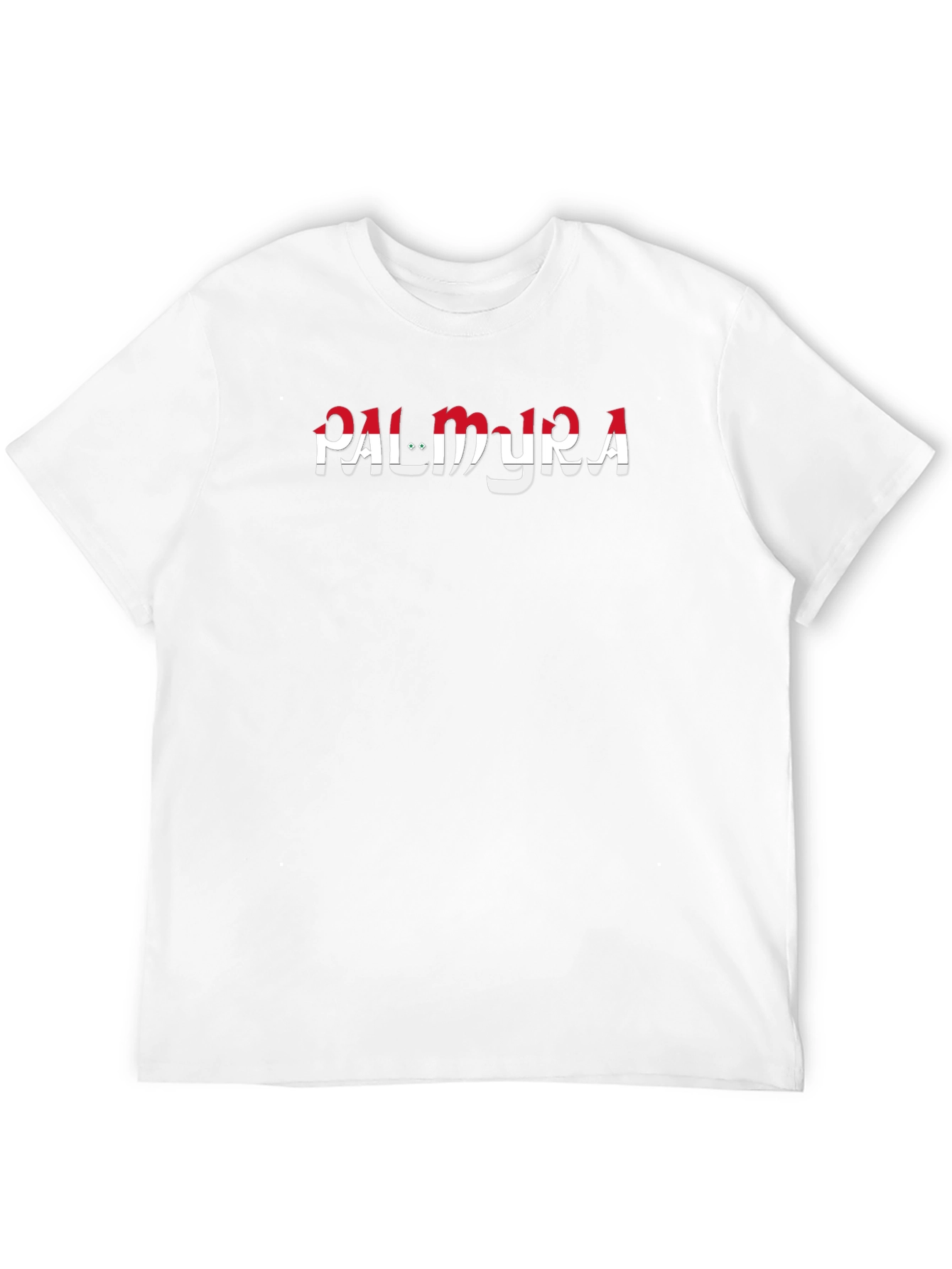 Palmyra Graphic Print Black T-Shirt