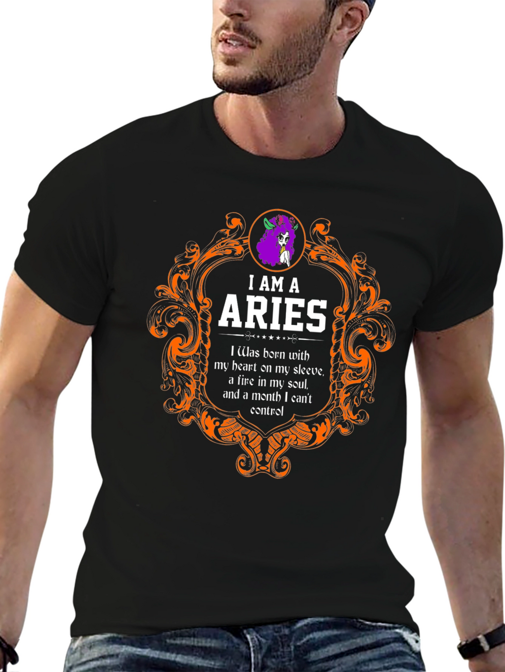 I am an Aries Graphic Tee - Astrology T-Shirt