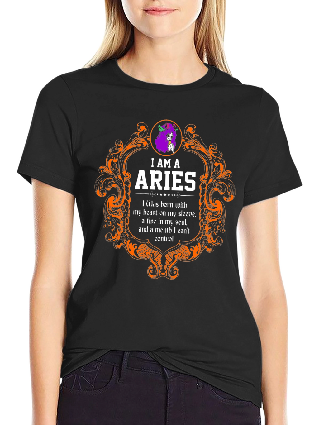 I am an Aries Graphic Tee - Astrology T-Shirt