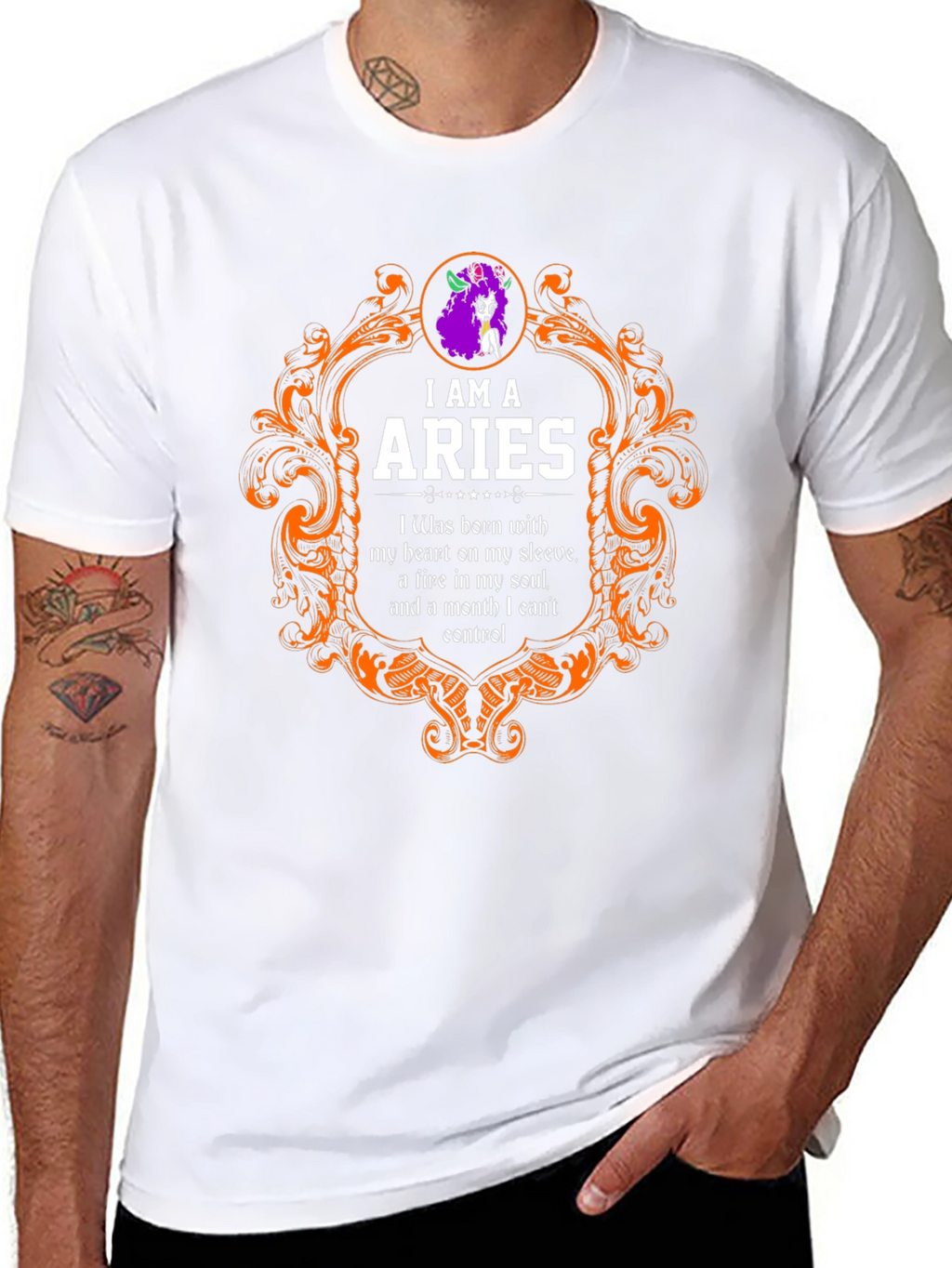 I am an Aries Graphic Tee - Astrology T-Shirt