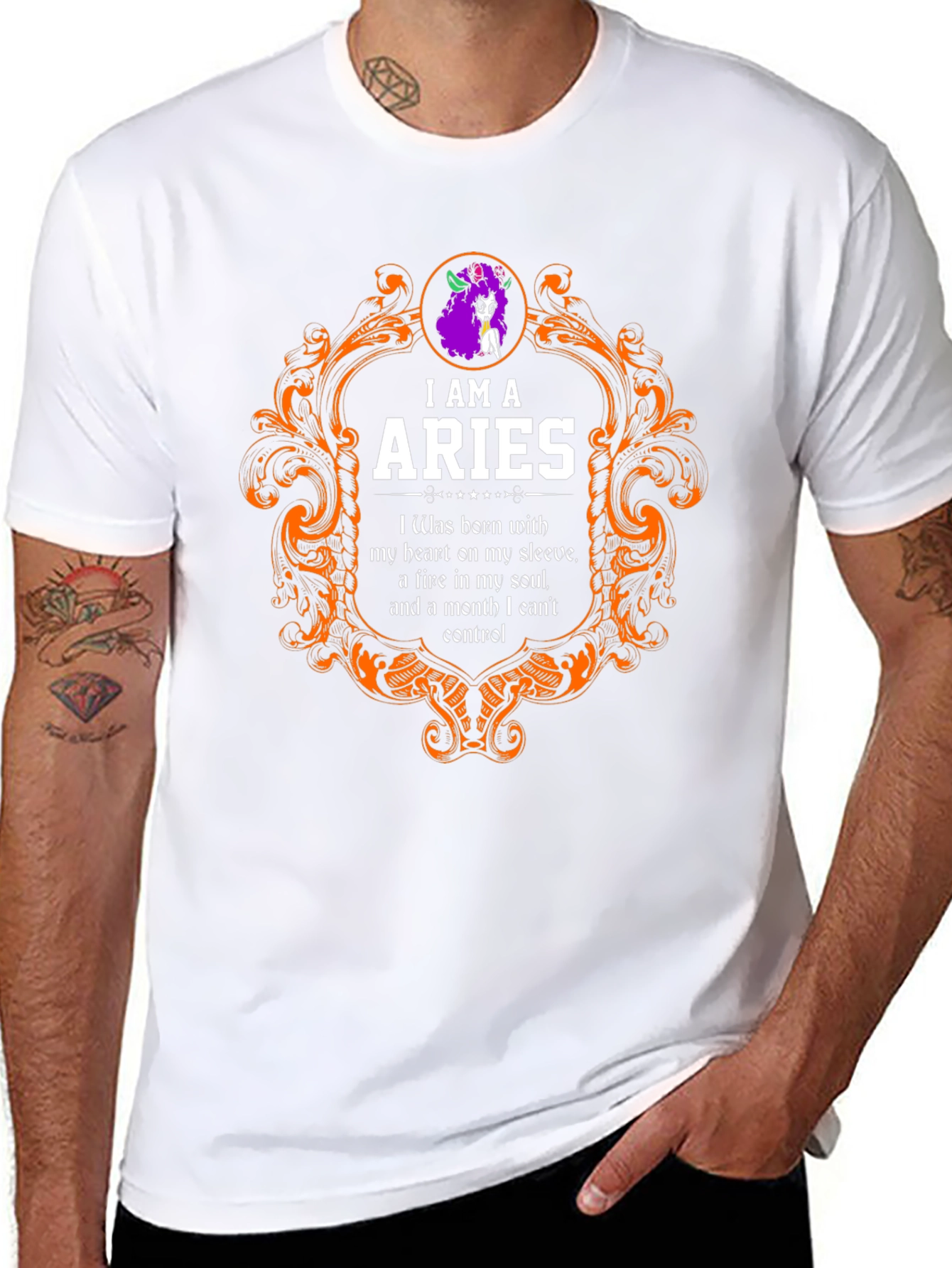 I am an Aries Graphic Tee - Astrology T-Shirt