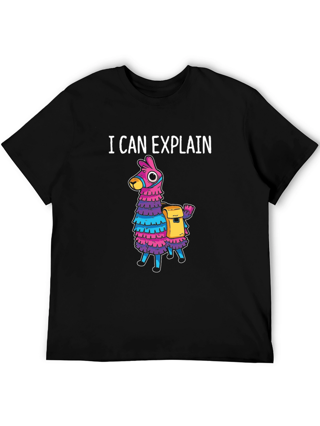 I Can Explain Llama Piñata T-Shirt