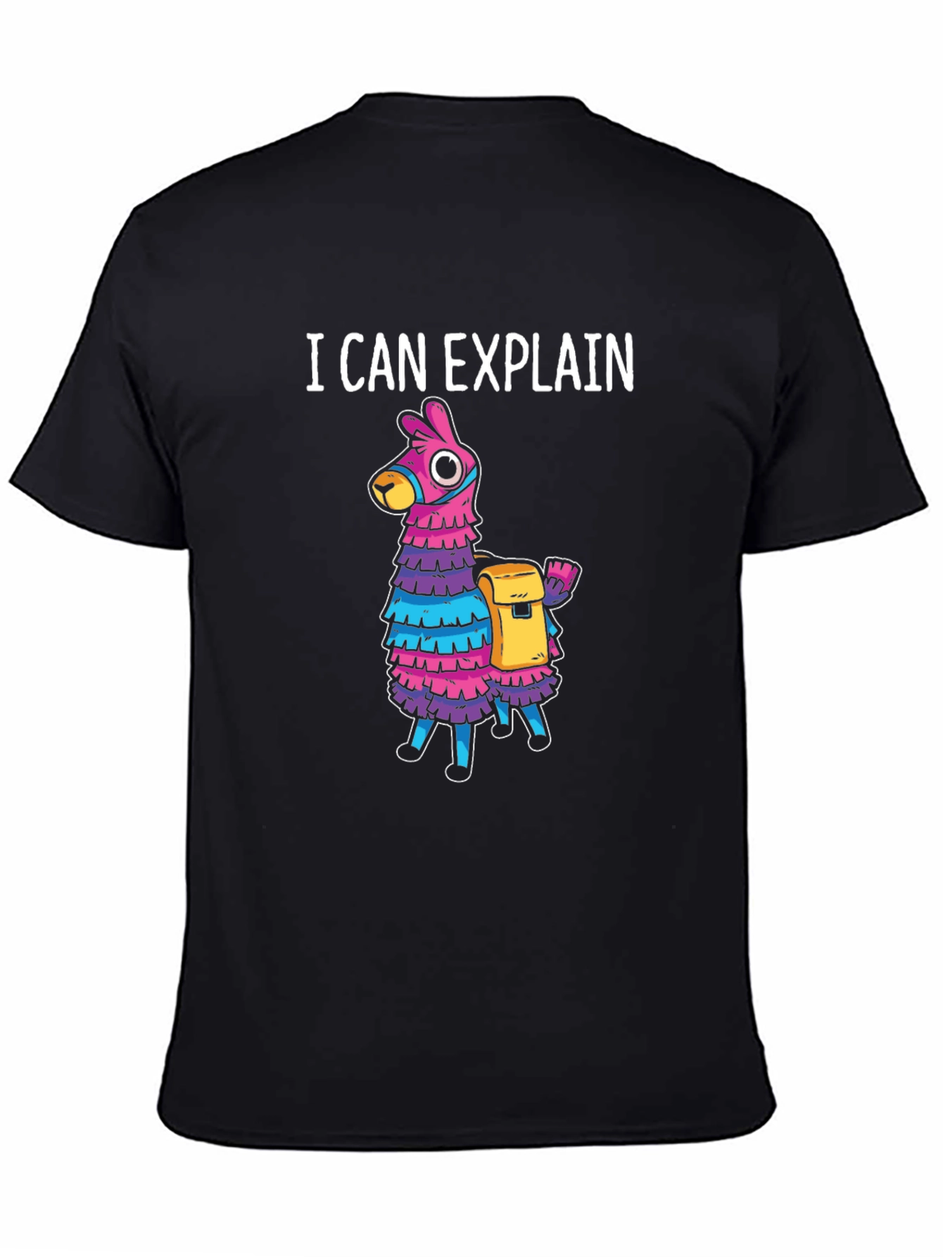 I Can Explain Llama Piñata T-Shirt