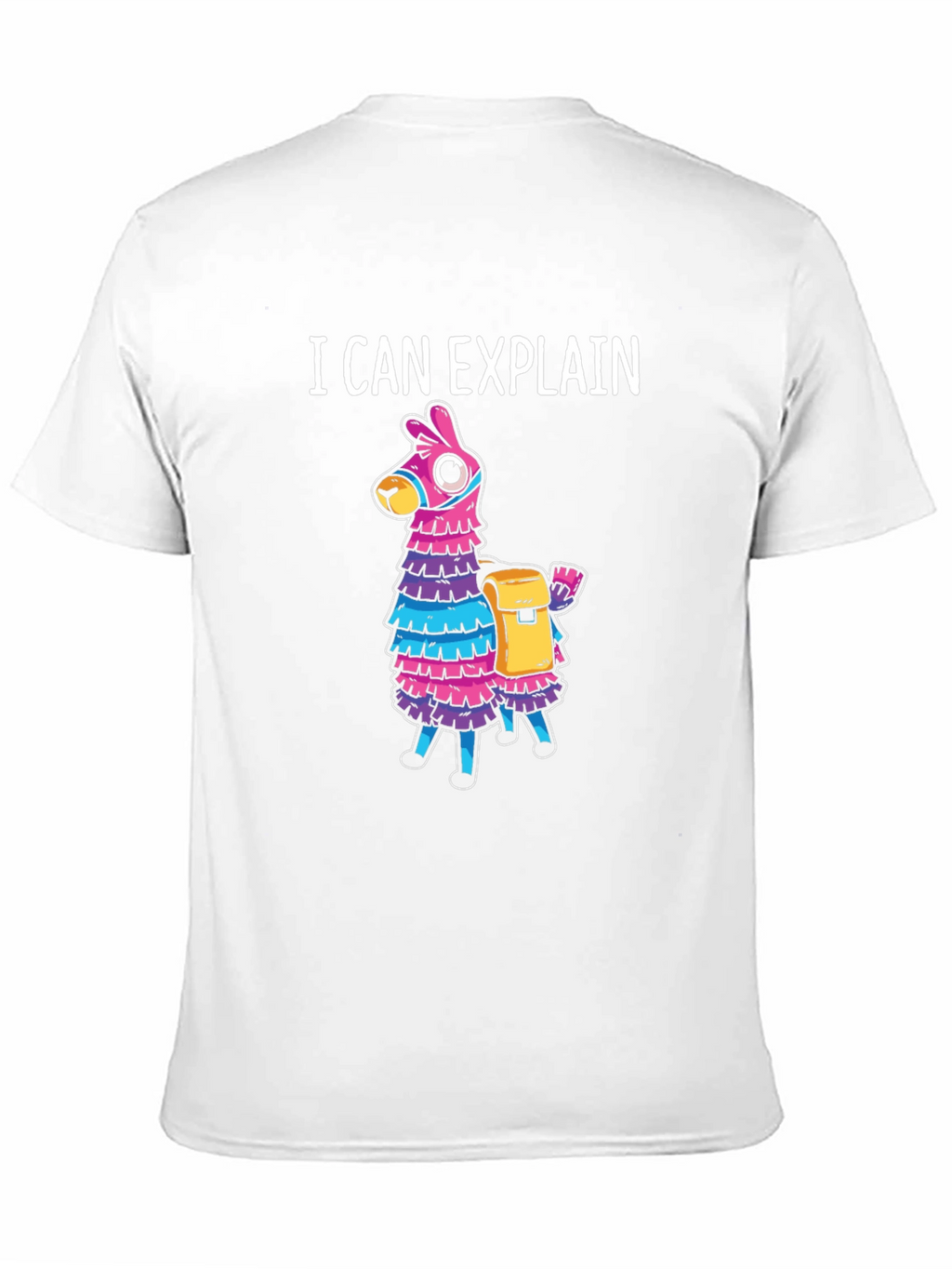 I Can Explain Llama Piñata T-Shirt
