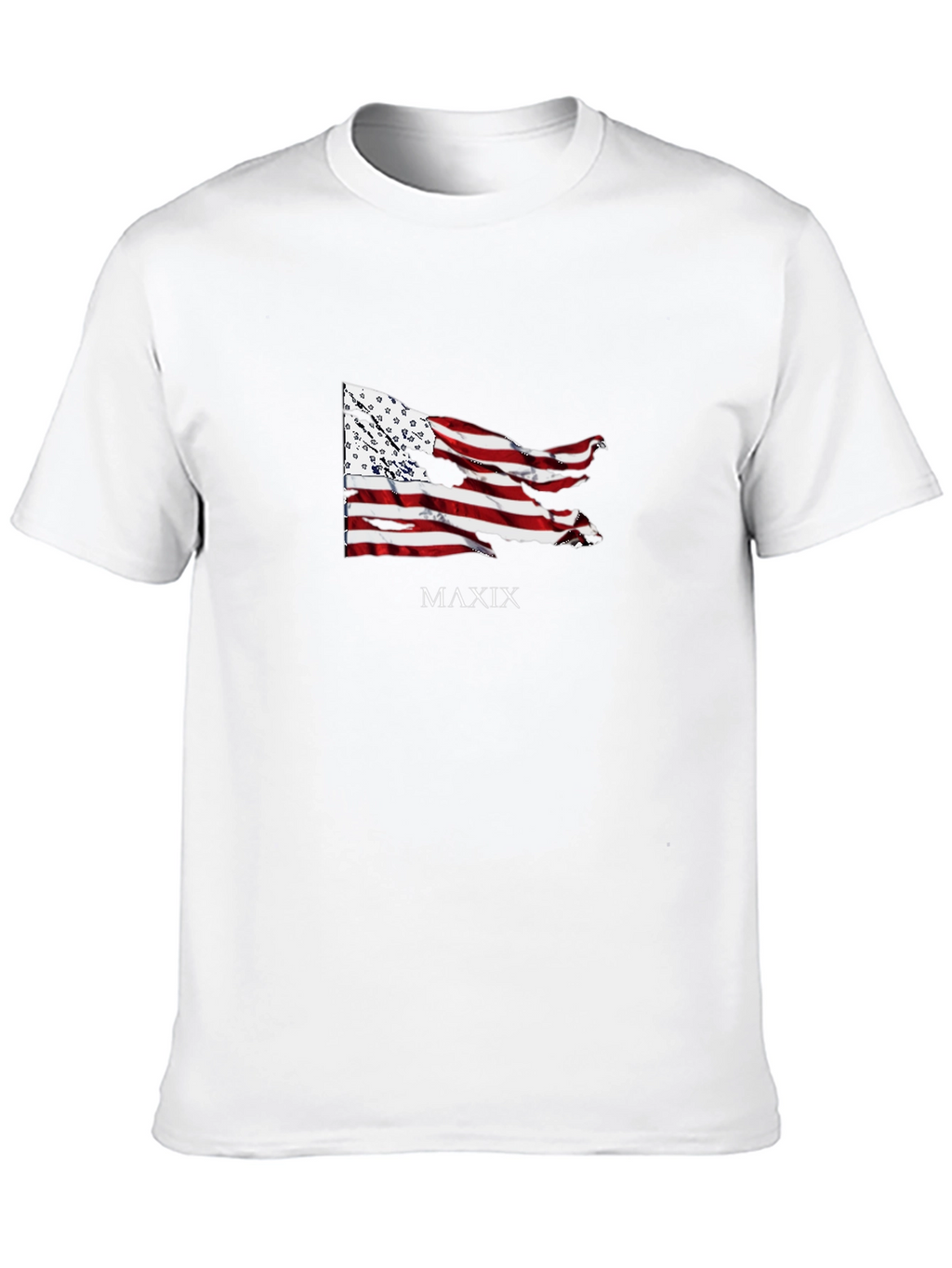 MAXIX Graphic Print Black T-Shirt