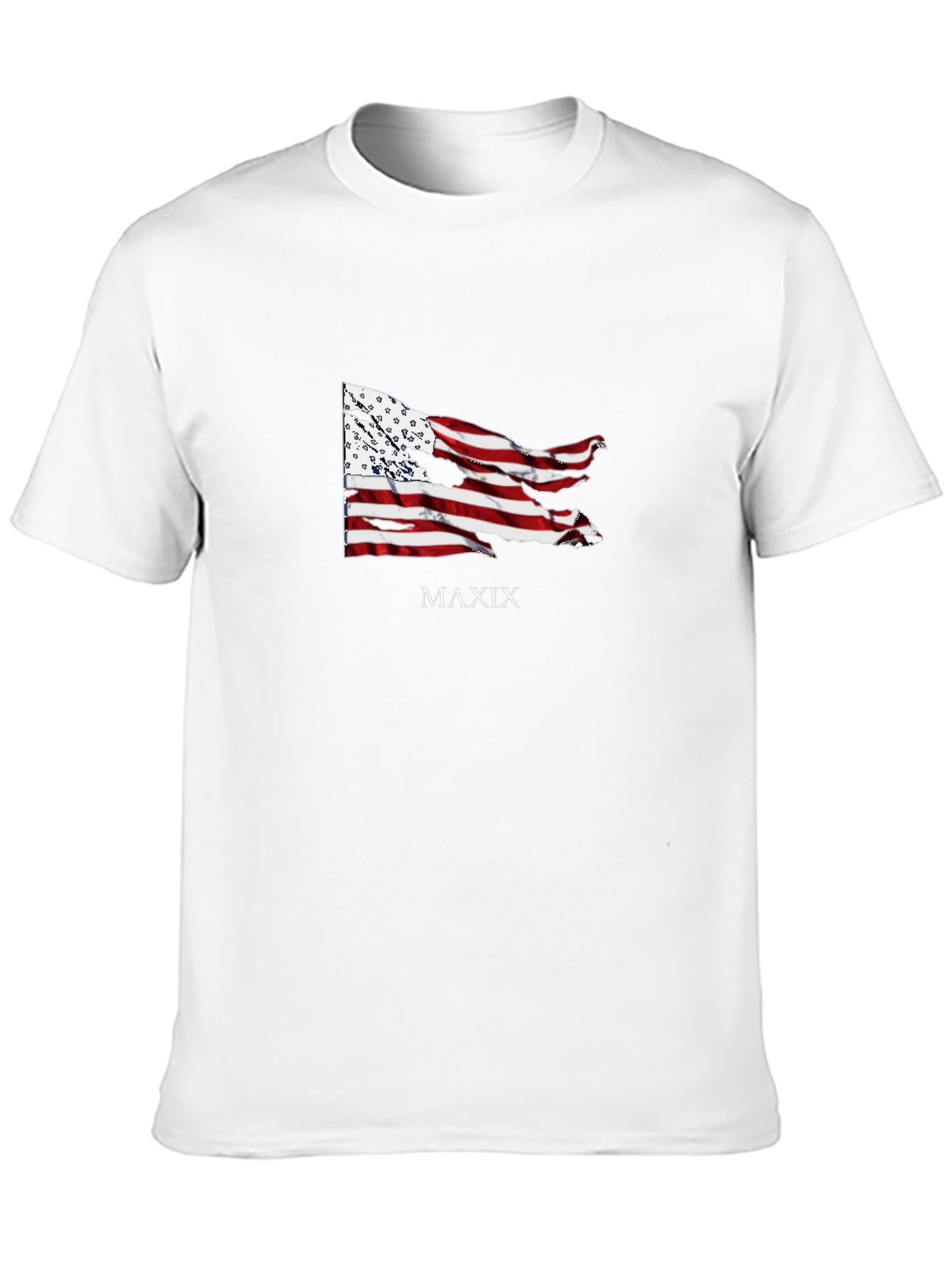 MAXIX Graphic Print Black T-Shirt